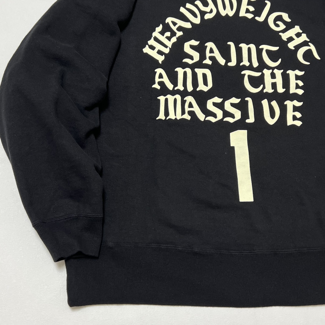 SAINT Mxxxxxx  Logo crew neck sweatshirt (SM-YS1-0000-028）