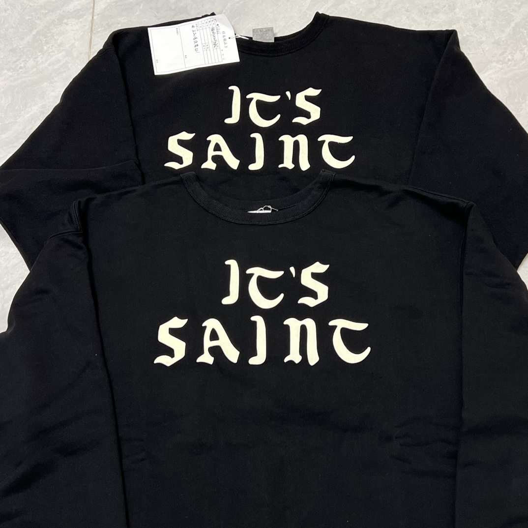 SAINT Mxxxxxx  Logo crew neck sweatshirt (SM-YS1-0000-028）