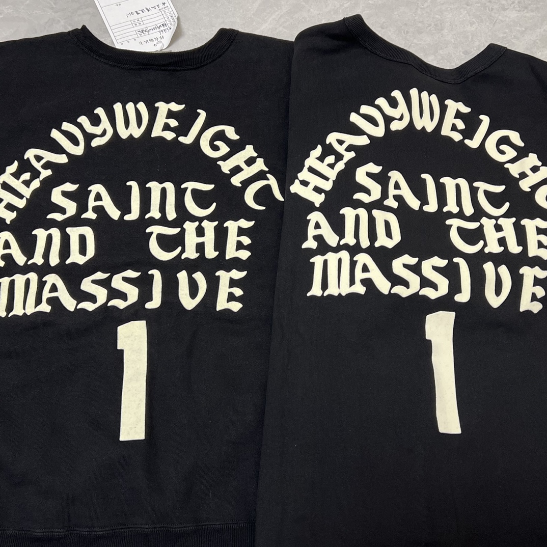 SAINT Mxxxxxx  Logo crew neck sweatshirt (SM-YS1-0000-028）