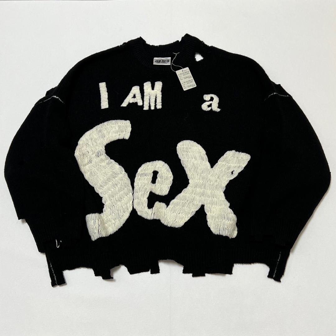 SAINT MXXXXXX  SEX PISTOLS KNIT PO I AM A(SM-YS1-0000-C24）