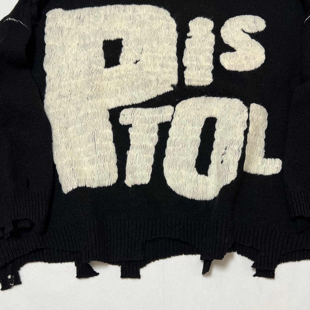SAINT MXXXXXX  SEX PISTOLS KNIT PO I AM A(SM-YS1-0000-C24）