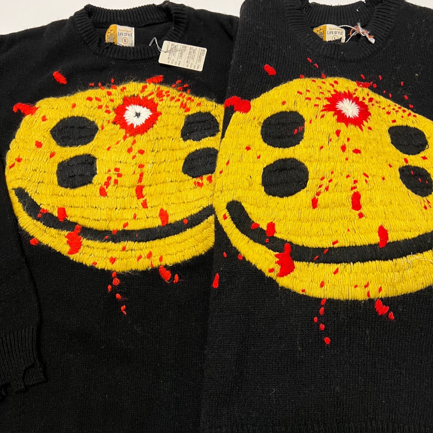 SAINT M×××××× sweater (SM-YS1-0000-C07）