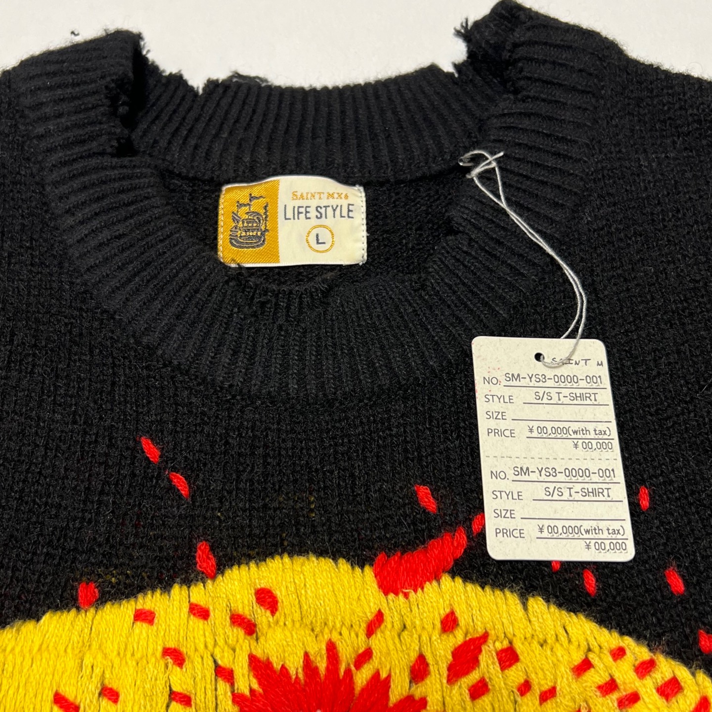 SAINT M×××××× sweater (SM-YS1-0000-C07）