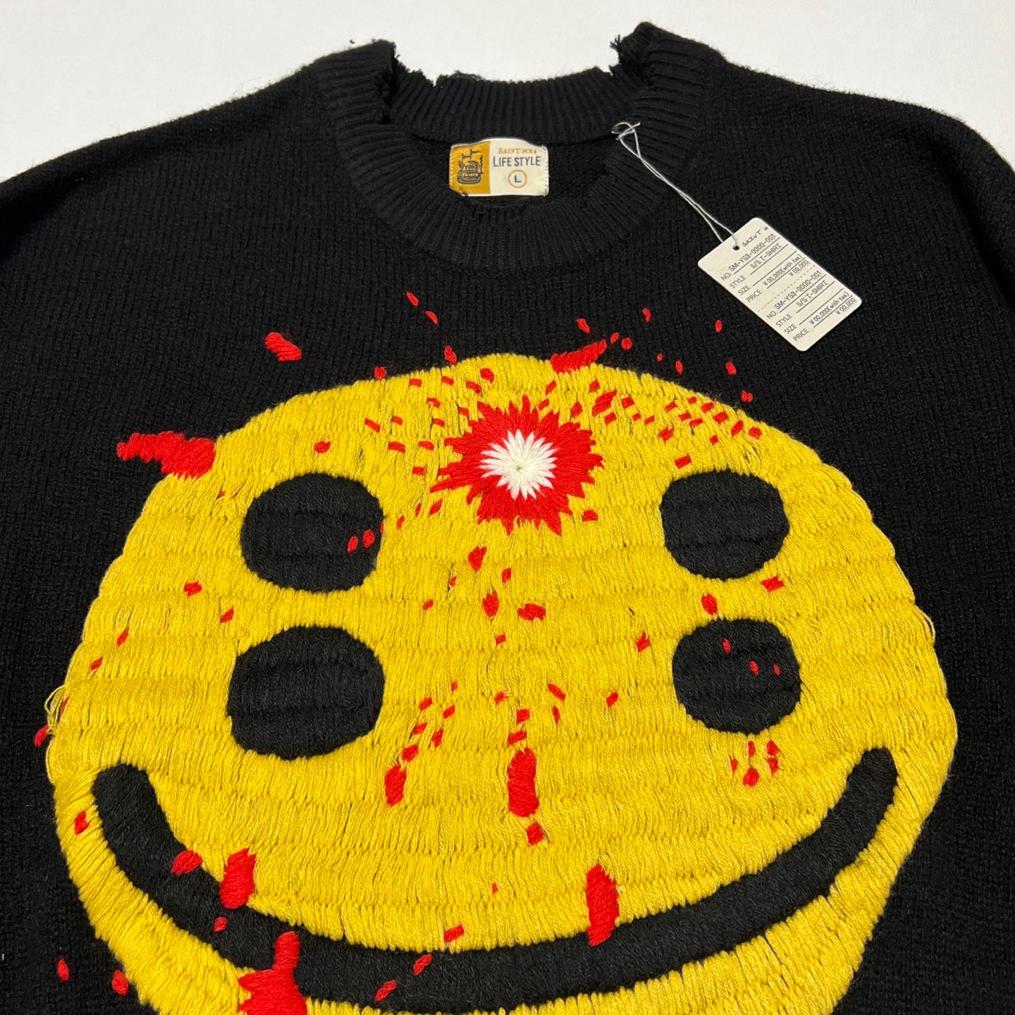 SAINT M×××××× sweater (SM-YS1-0000-C07）