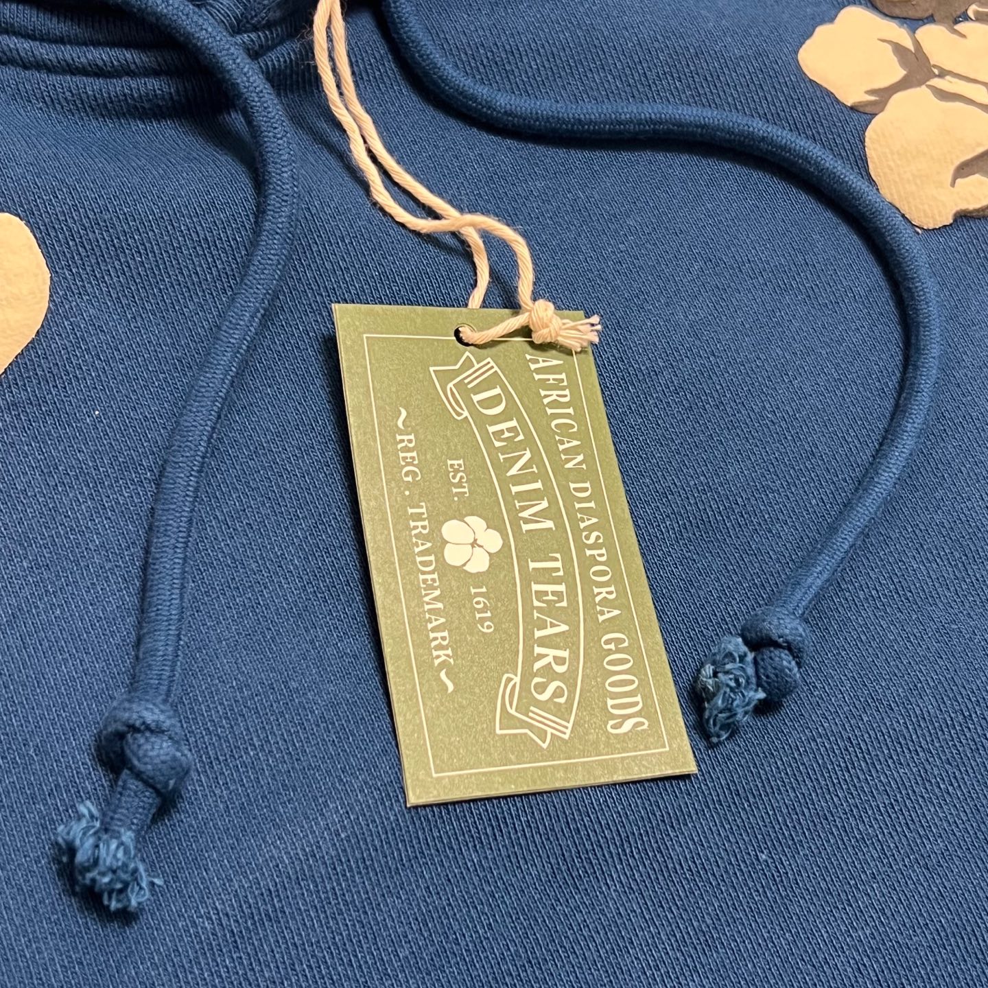 Denim Tears x CPFM Cactus Tears Wreath Hoodie Parka(DTS-FW24-010）