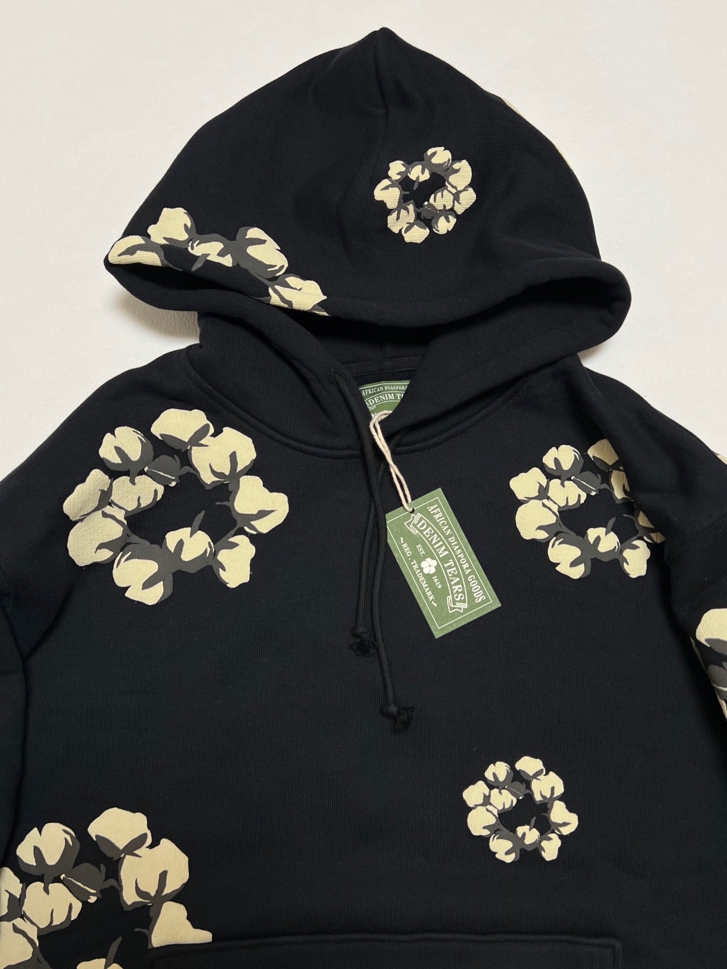 Denim Tears x CPFM Cactus Tears Wreath Hoodie Parka(DTS-FW24-010）