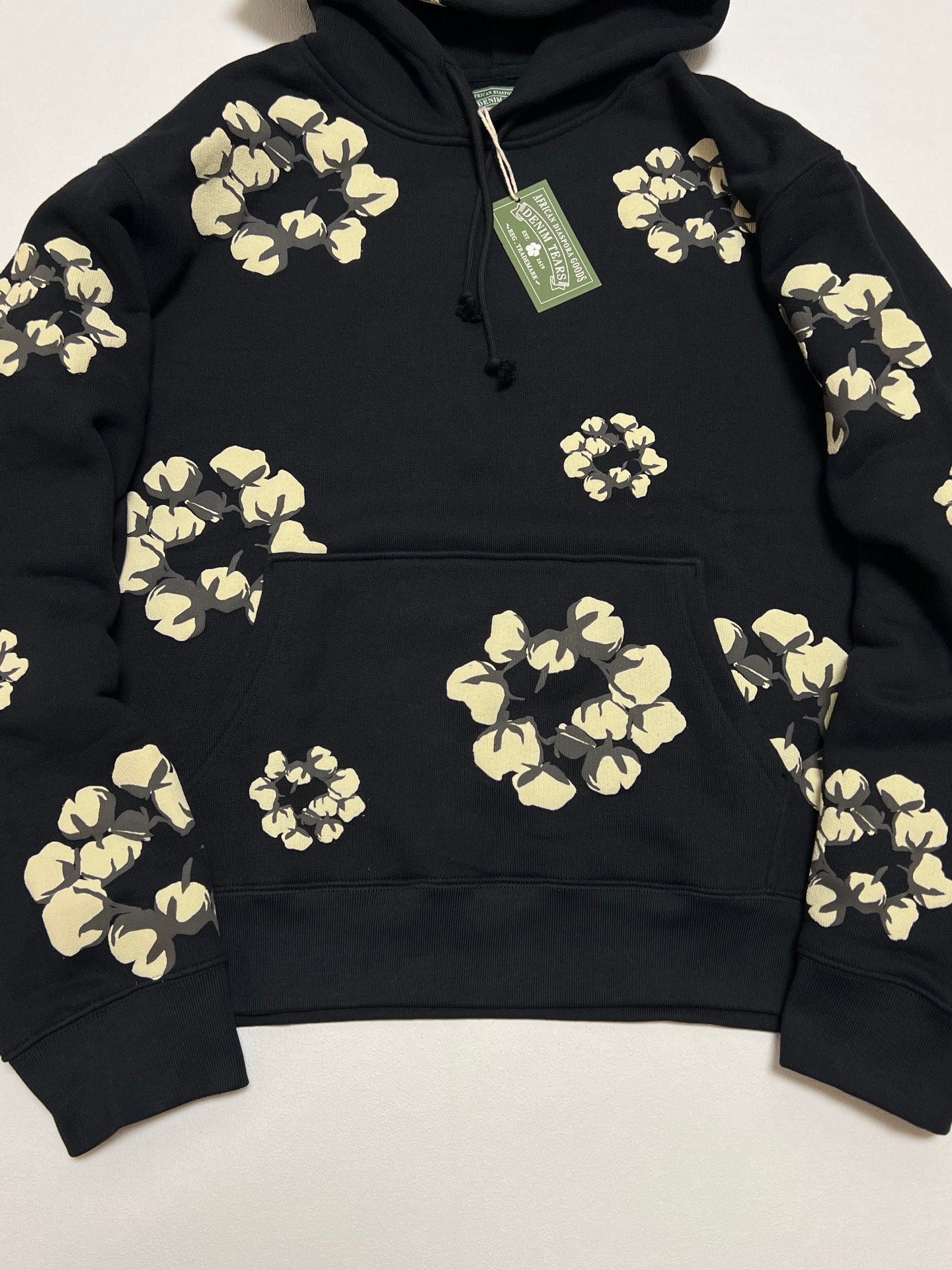 Denim Tears x CPFM Cactus Tears Wreath Hoodie Parka(DTS-FW24-010）