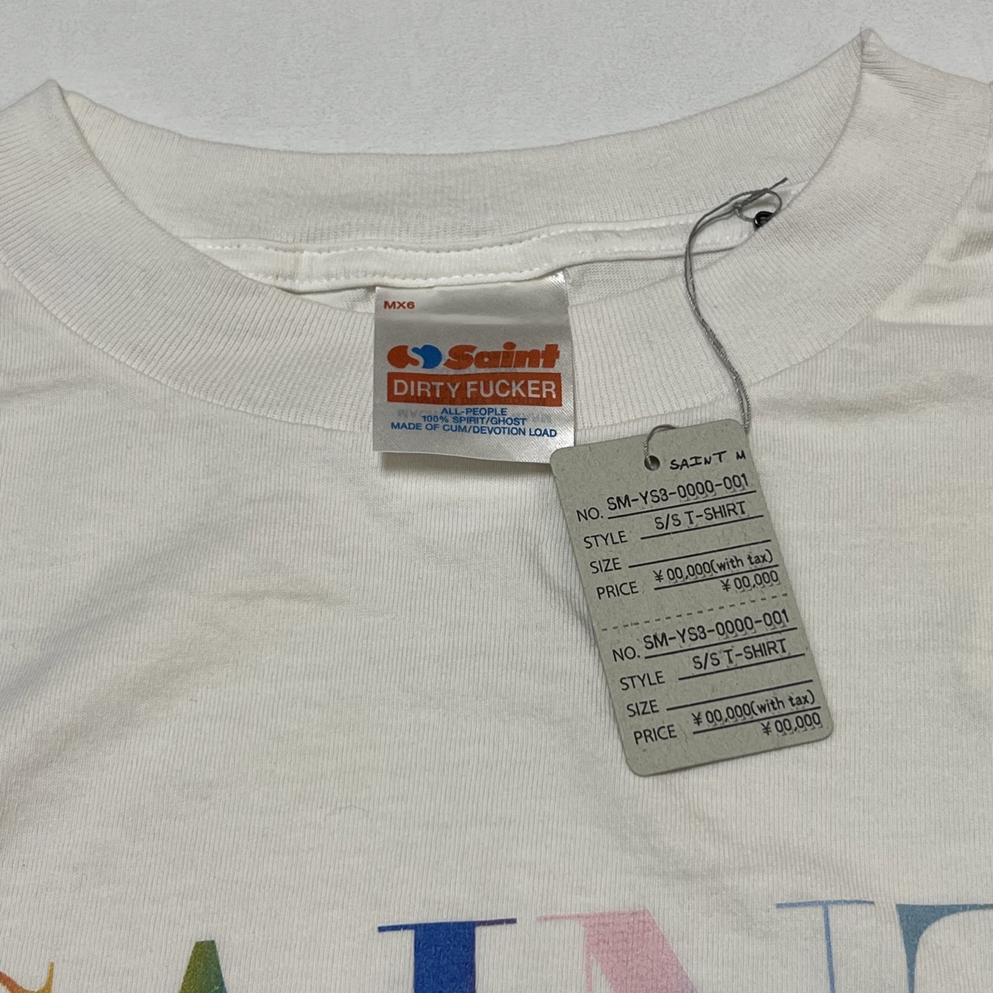 SAINT M×××××× T-shirt (SM-YS1-0000-007）