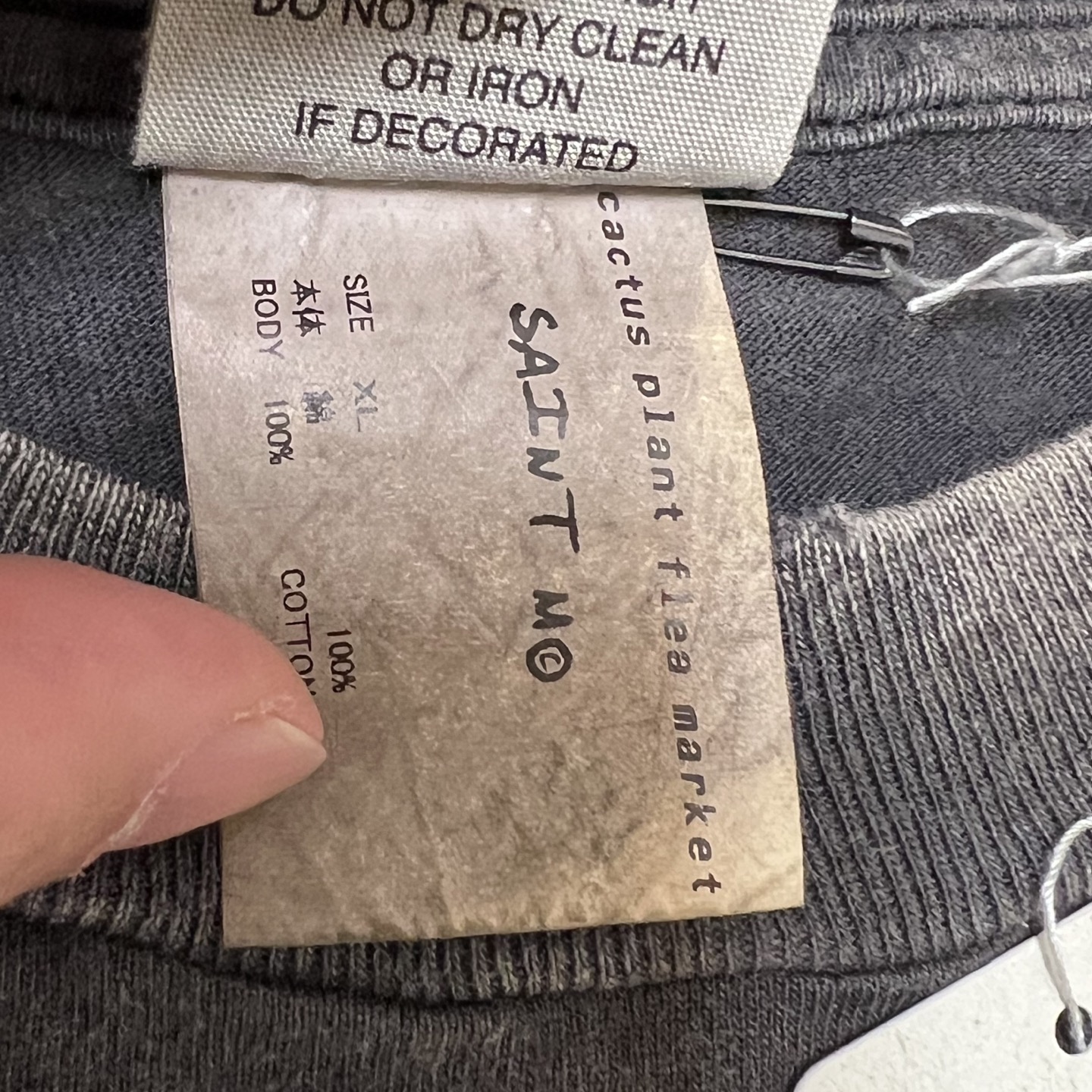 SAINT Mxxxxxx  Tee (SM-YS1-0000-C01）