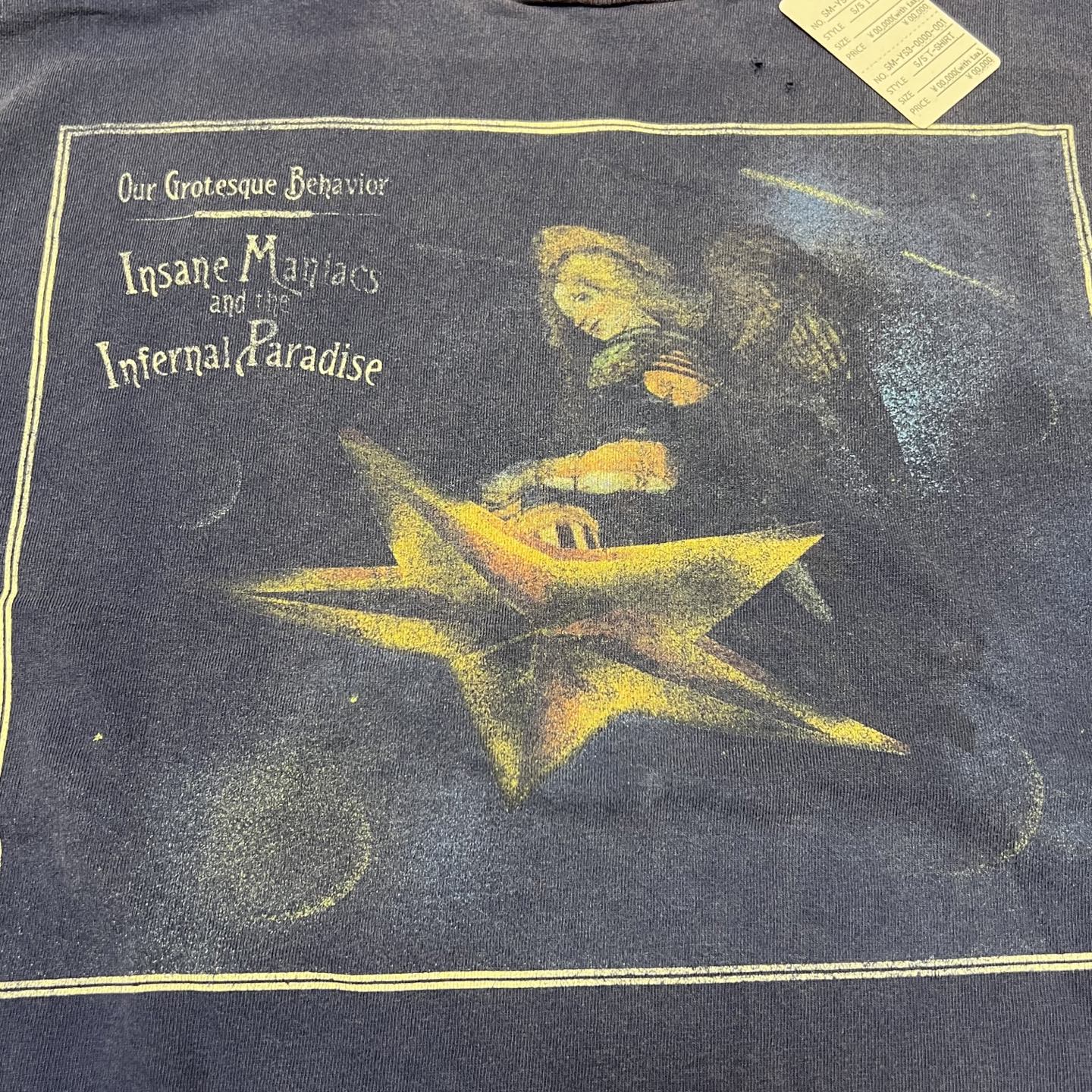 SAINT Mxxxxxx X cactus plant flea market SS TEE   (SM-YS1-0000-C03）