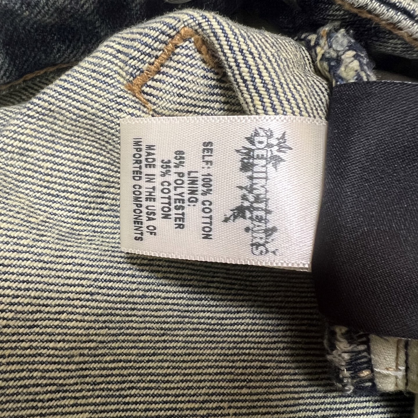 DENIM TEARS x LEVI'S Dirty Wash Wreath Short "Light Wash"  (SS24WR001-D）