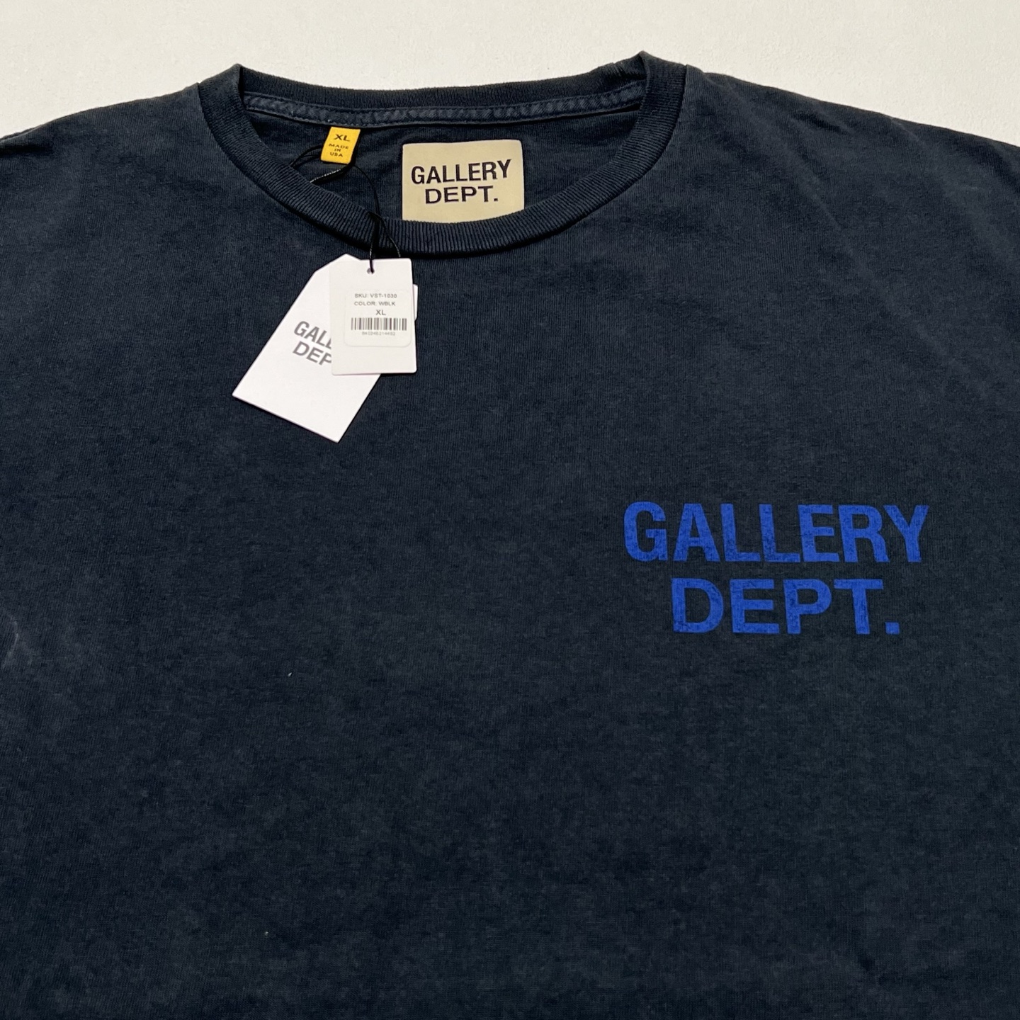 Gallery Dept. Vintage Souvenir Tee 'Black'（GD-VST-1000-BLCK）