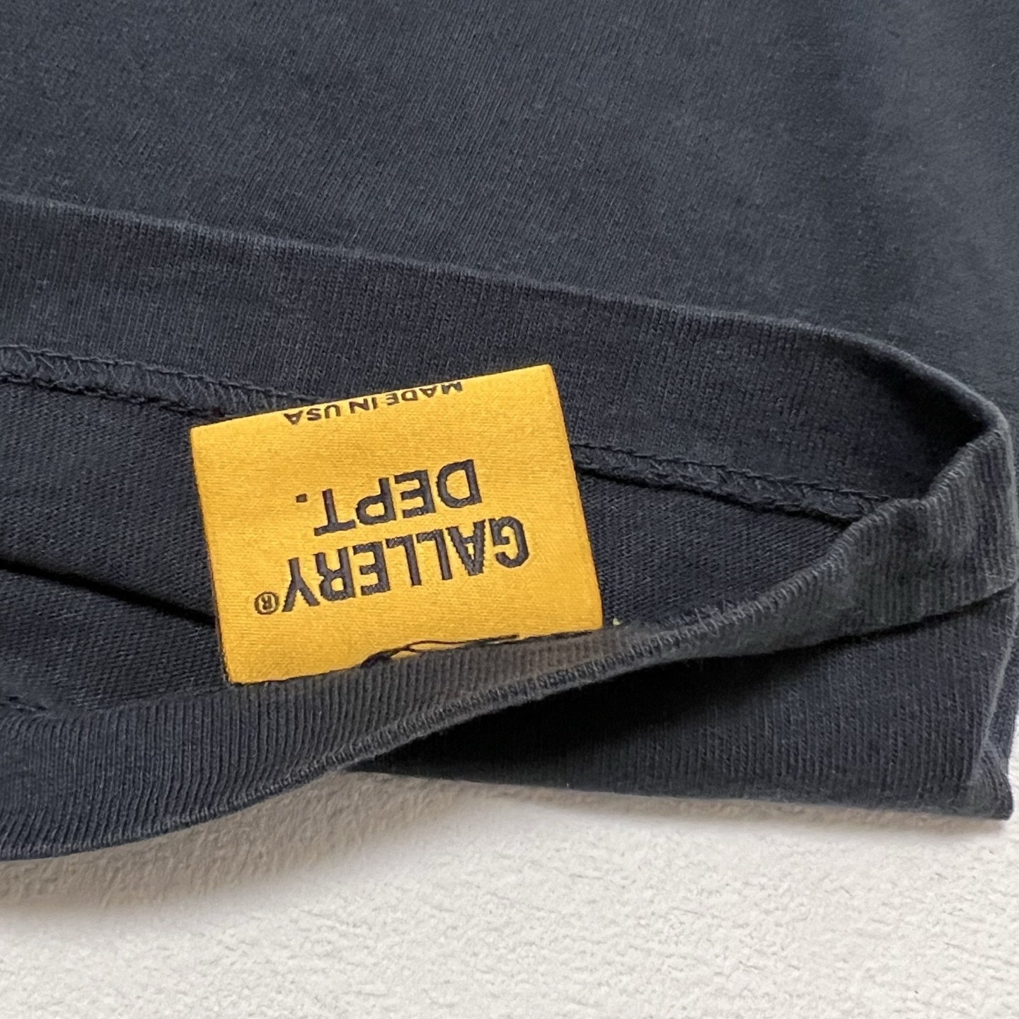 Gallery Dept. Vintage Souvenir Tee 'Black'（GD-VST-1000-BLCK）