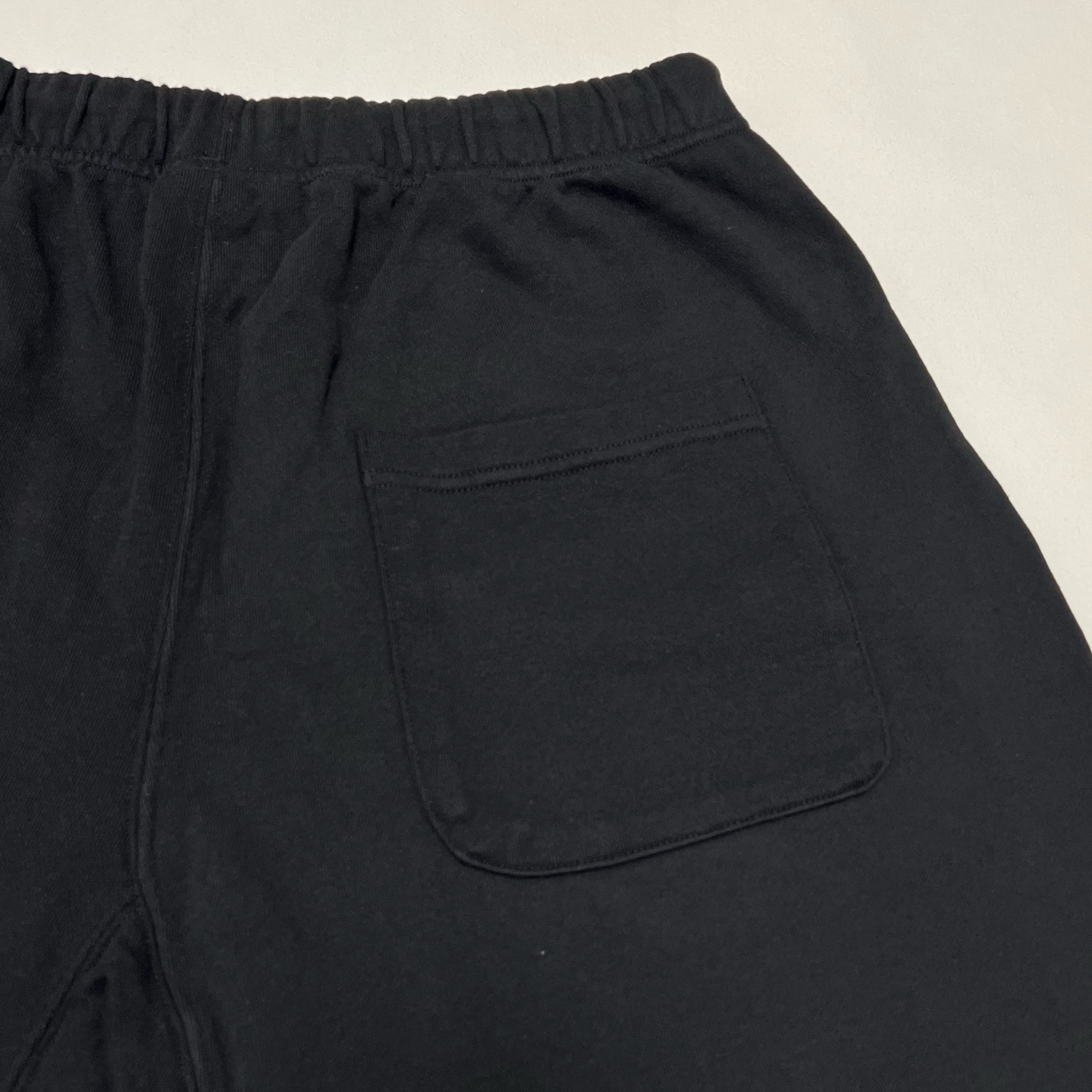 SAINT Mxxxxxx Sweat Shorts Ribon Saint "Black"  (SM-HR8-0000-059）
