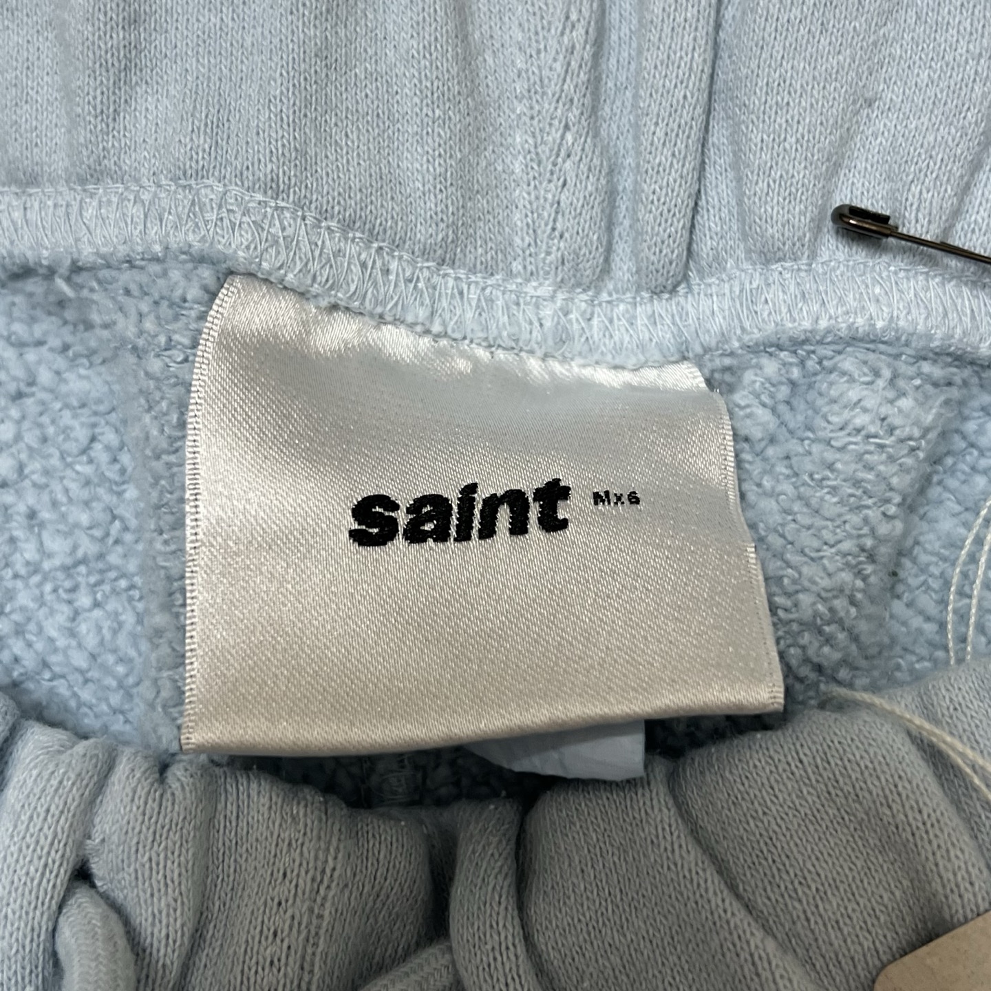 SAINT Mxxxxxx Sweat Shorts Ribon Saint "Black"  (SM-HR8-0000-059）