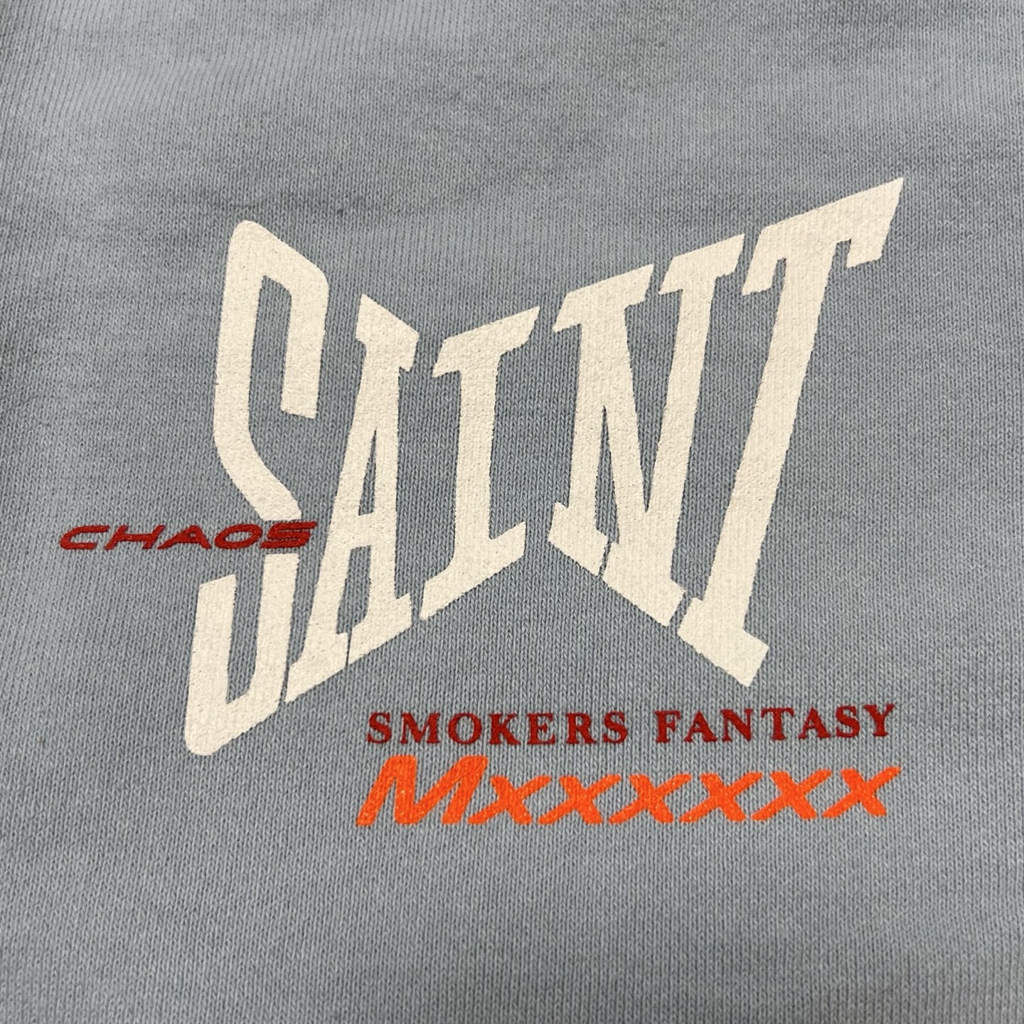 SAINT Mxxxxxx Sweat Shorts Ribon Saint "Black"  (SM-HR8-0000-059）