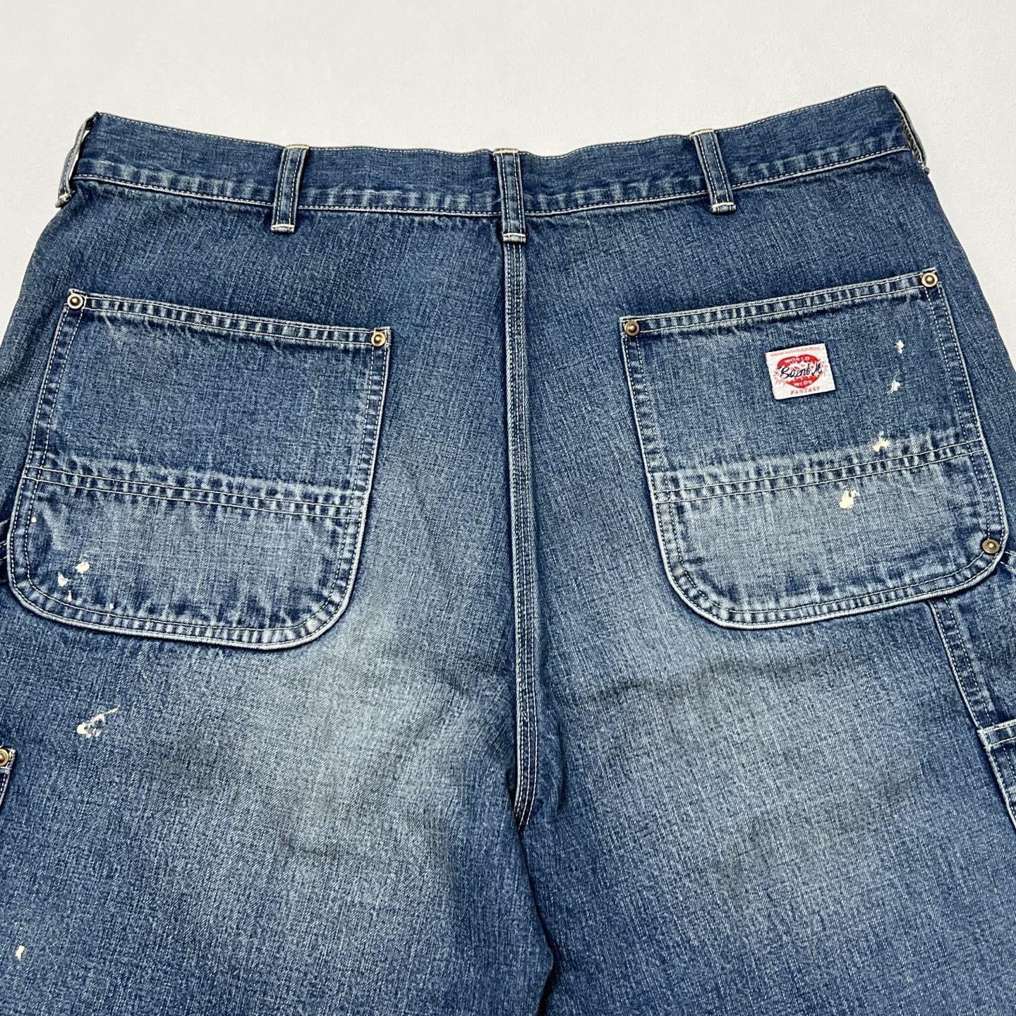 SAINT MICHAEL DOUBLE KNEE SHORTS  (SM-HR8-0000-073）