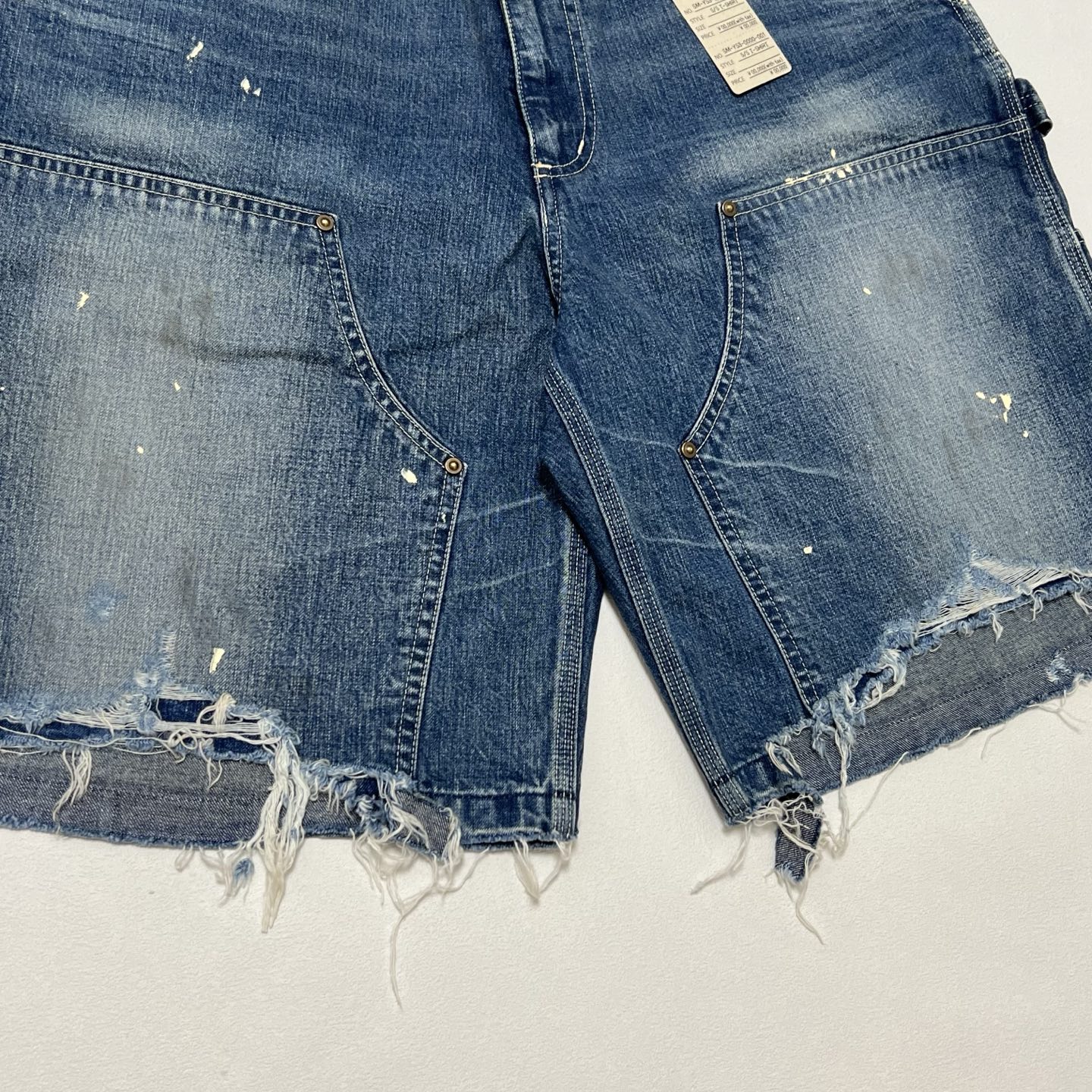 SAINT MICHAEL DOUBLE KNEE SHORTS  (SM-HR8-0000-073）