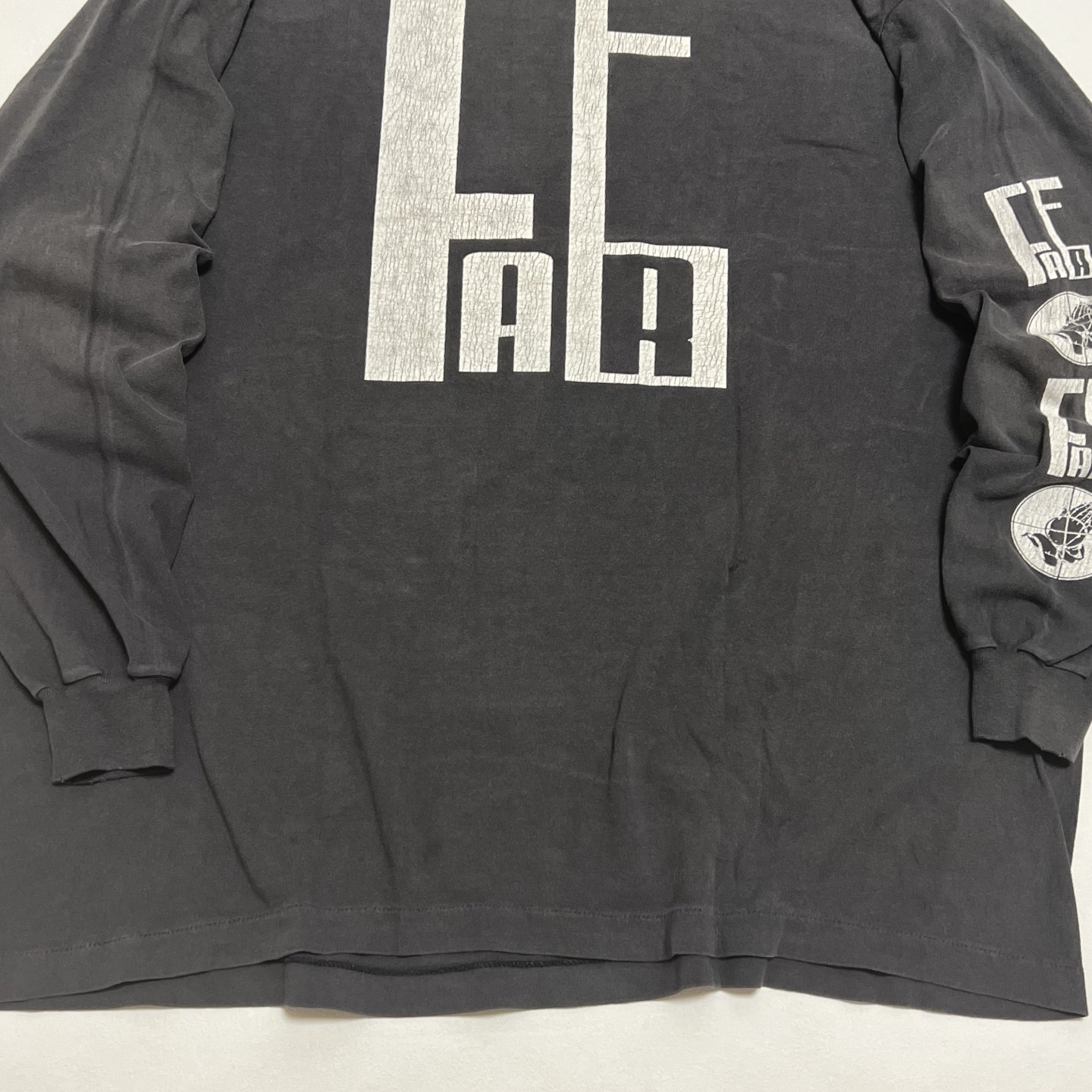 SAINT Mxxxxxx x FEAR OF GOD LS Tee "Black"  (SM-HR8-0000-C02）