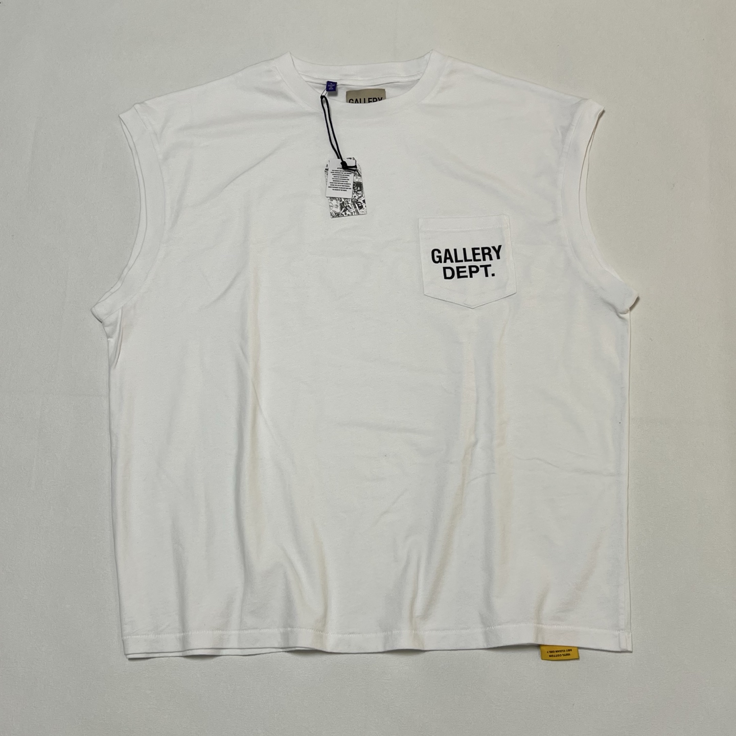 GALLERY DEPT. - Men Augi Sleeveless Tee（AST-10004-VBLK-M）