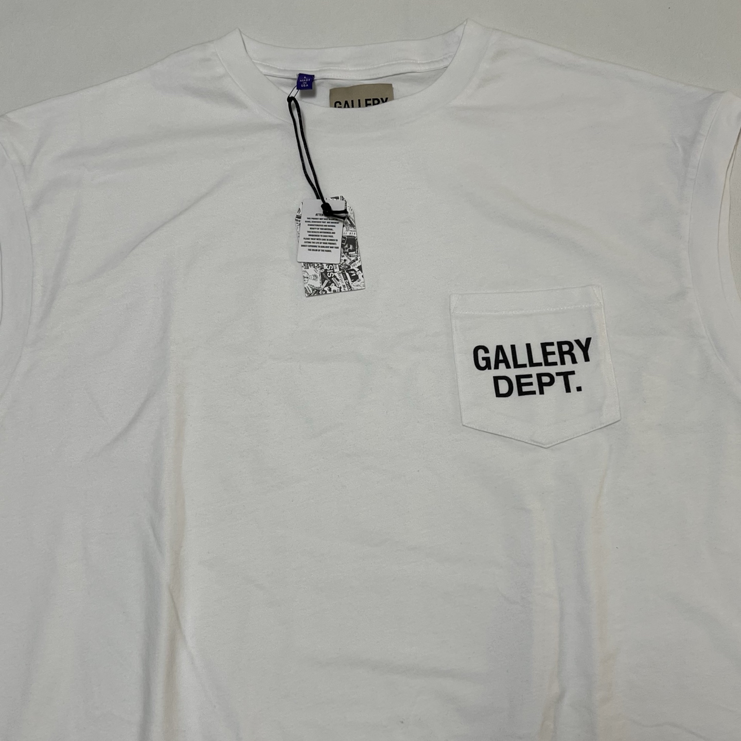 GALLERY DEPT. - Men Augi Sleeveless Tee（AST-10004-VBLK-M）