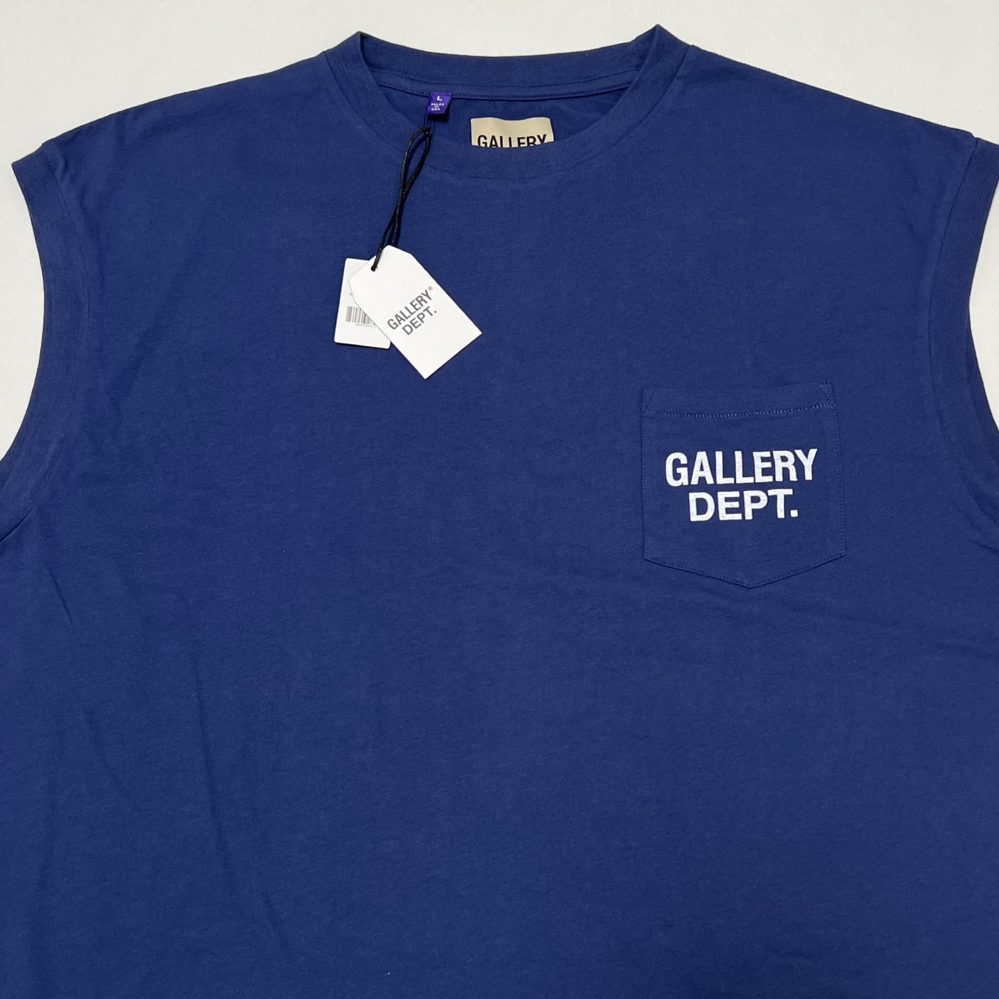GALLERY DEPT. - Men Augi Sleeveless Tee（AST-10004-VBLK-M）