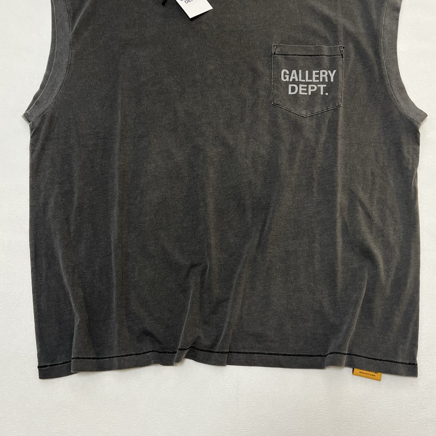 GALLERY DEPT. - Men Augi Sleeveless Tee（AST-10004-VBLK-M）