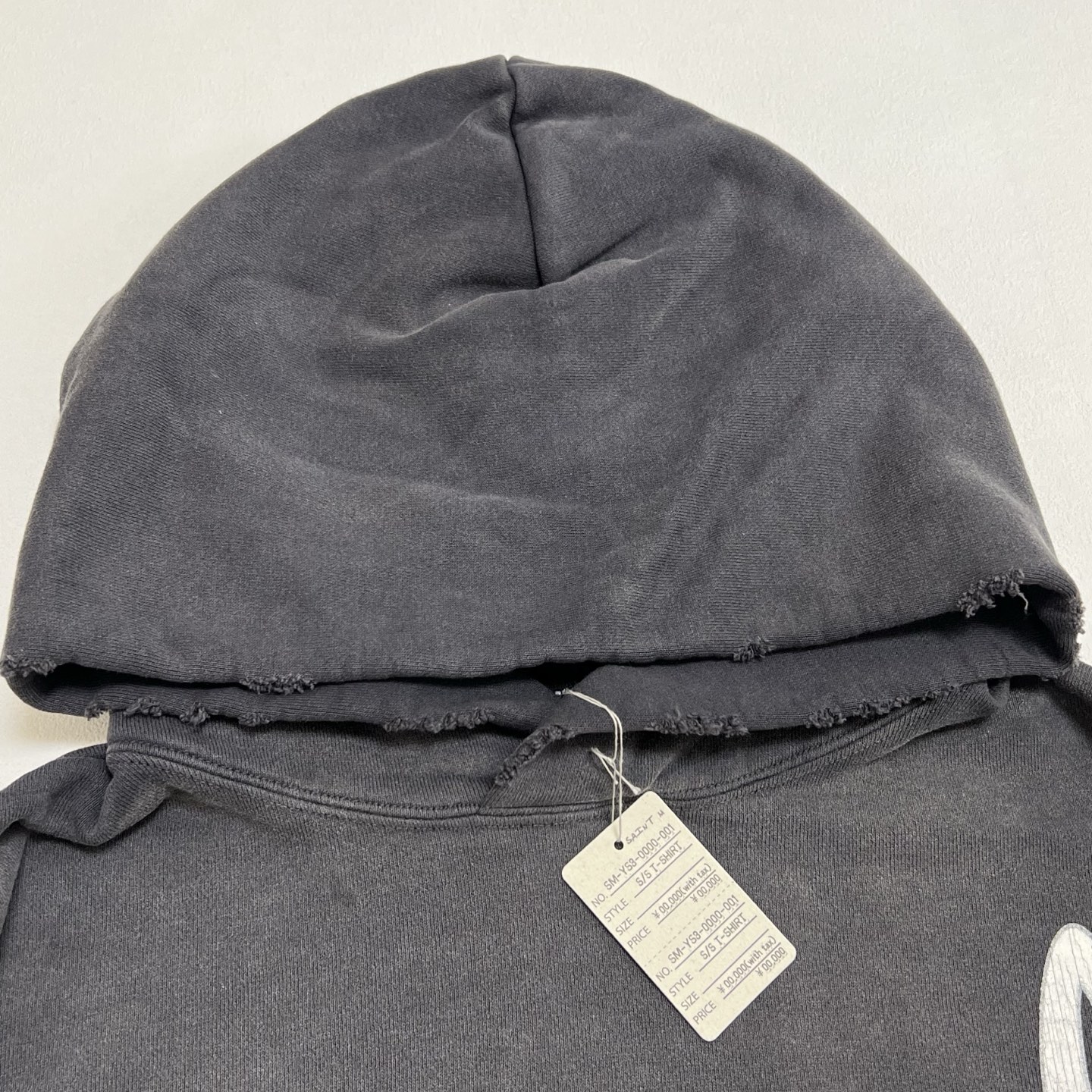 SAINT Mxxxxxx × FEAR OF GOD HOODIE  (SM-HR8-0000-C03）