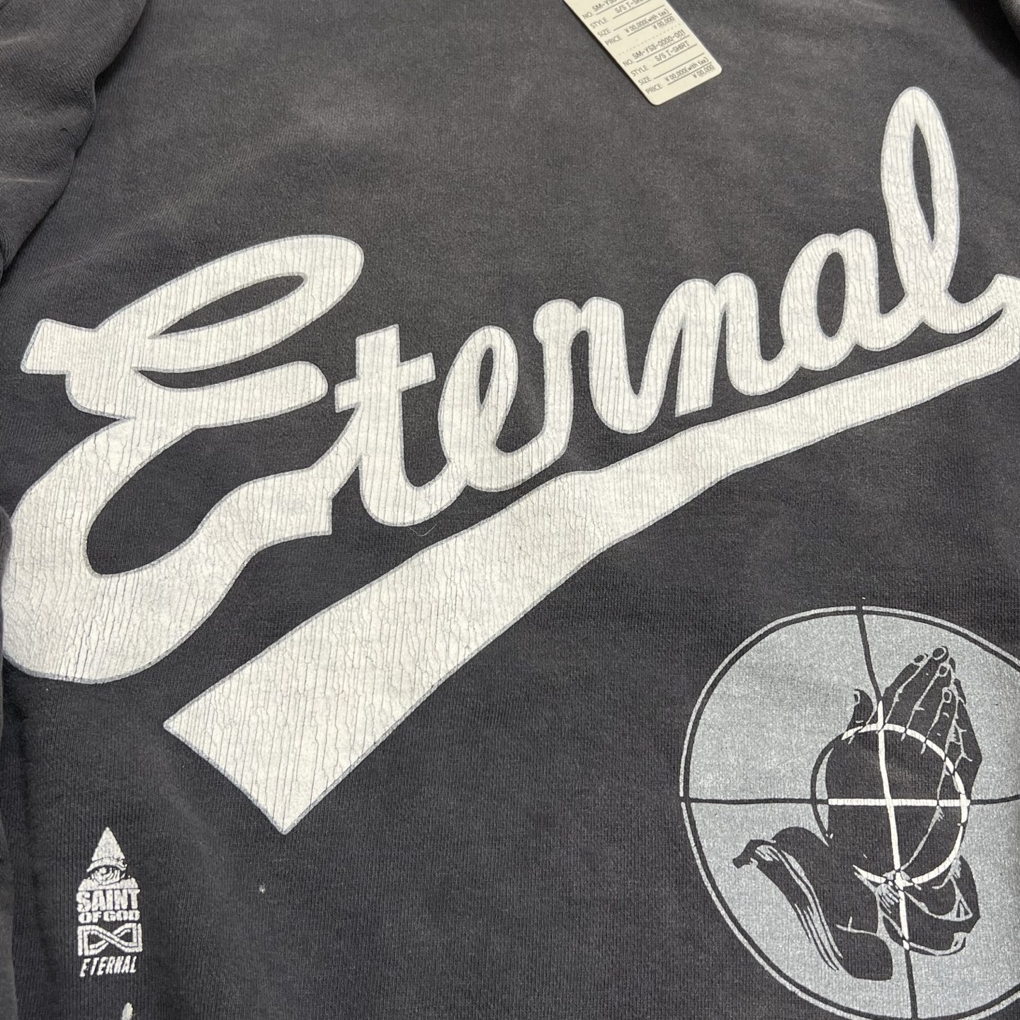 SAINT Mxxxxxx × FEAR OF GOD HOODIE  (SM-HR8-0000-C03）