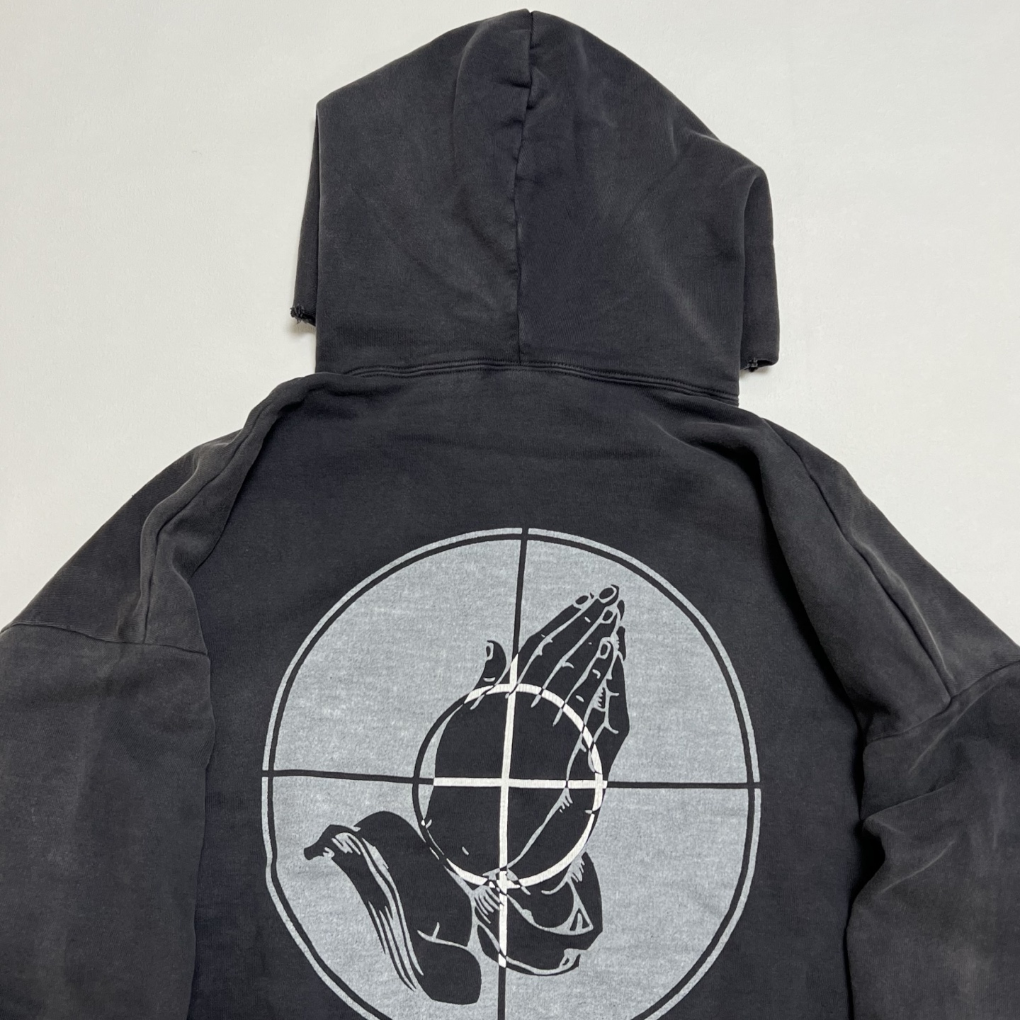 SAINT Mxxxxxx × FEAR OF GOD HOODIE  (SM-HR8-0000-C03）