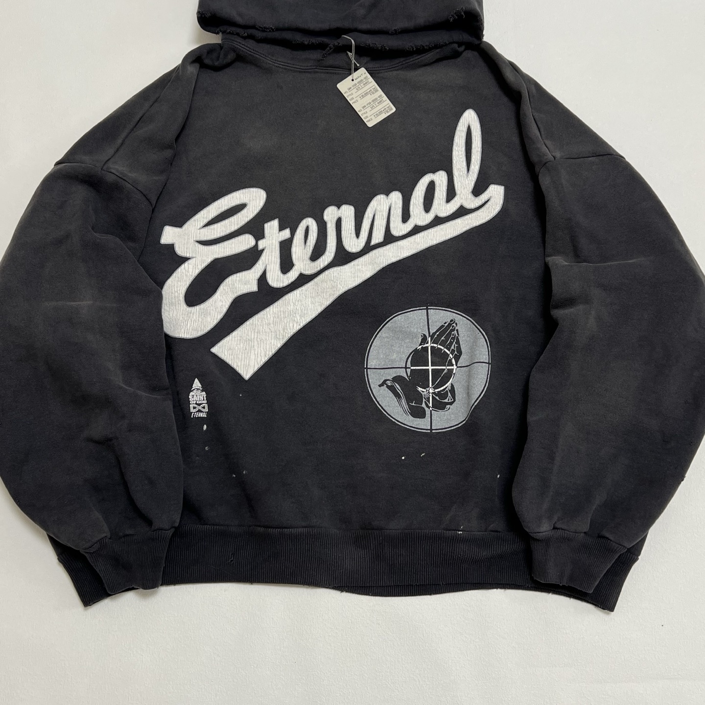 SAINT Mxxxxxx × FEAR OF GOD HOODIE  (SM-HR8-0000-C03）