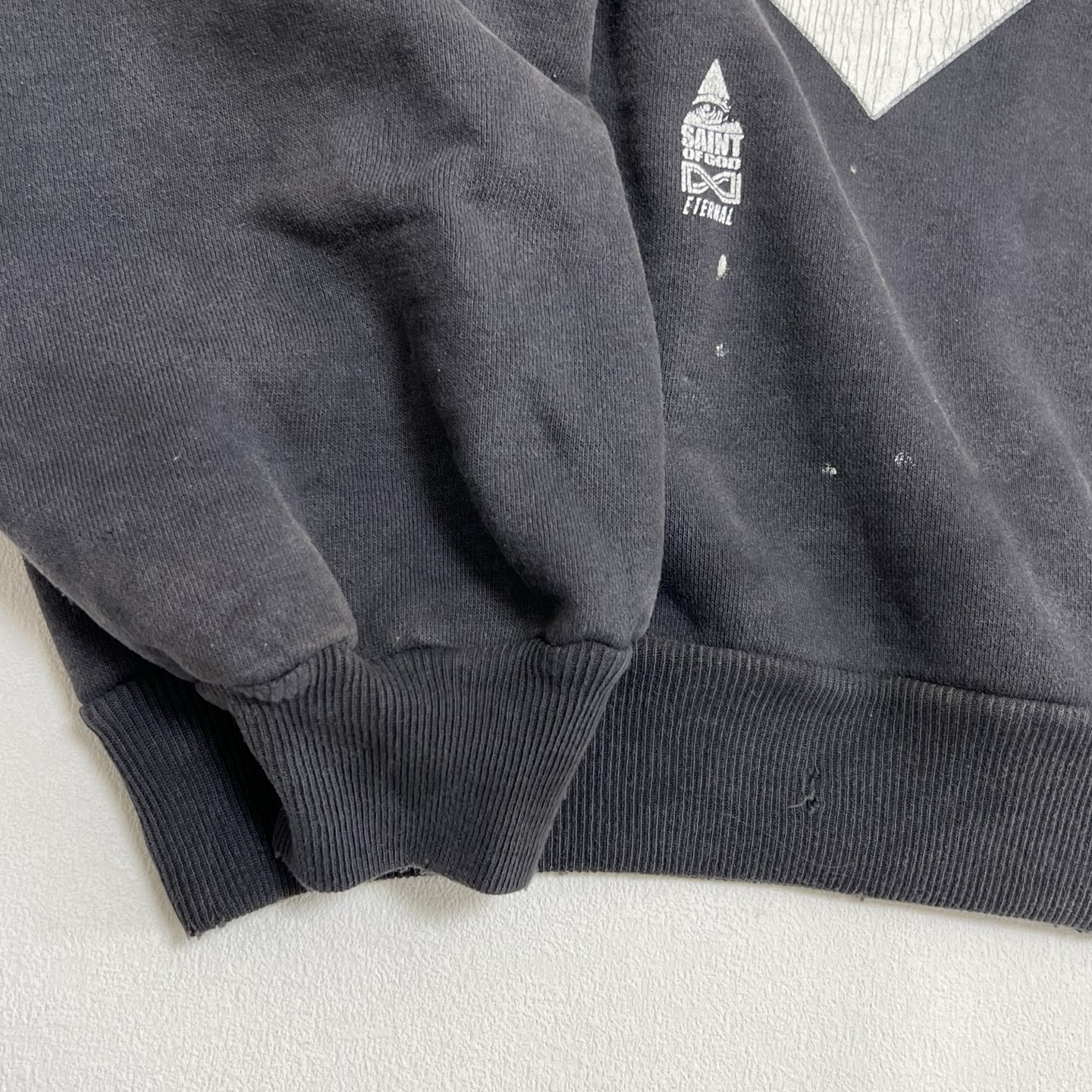 SAINT Mxxxxxx × FEAR OF GOD HOODIE  (SM-HR8-0000-C03）