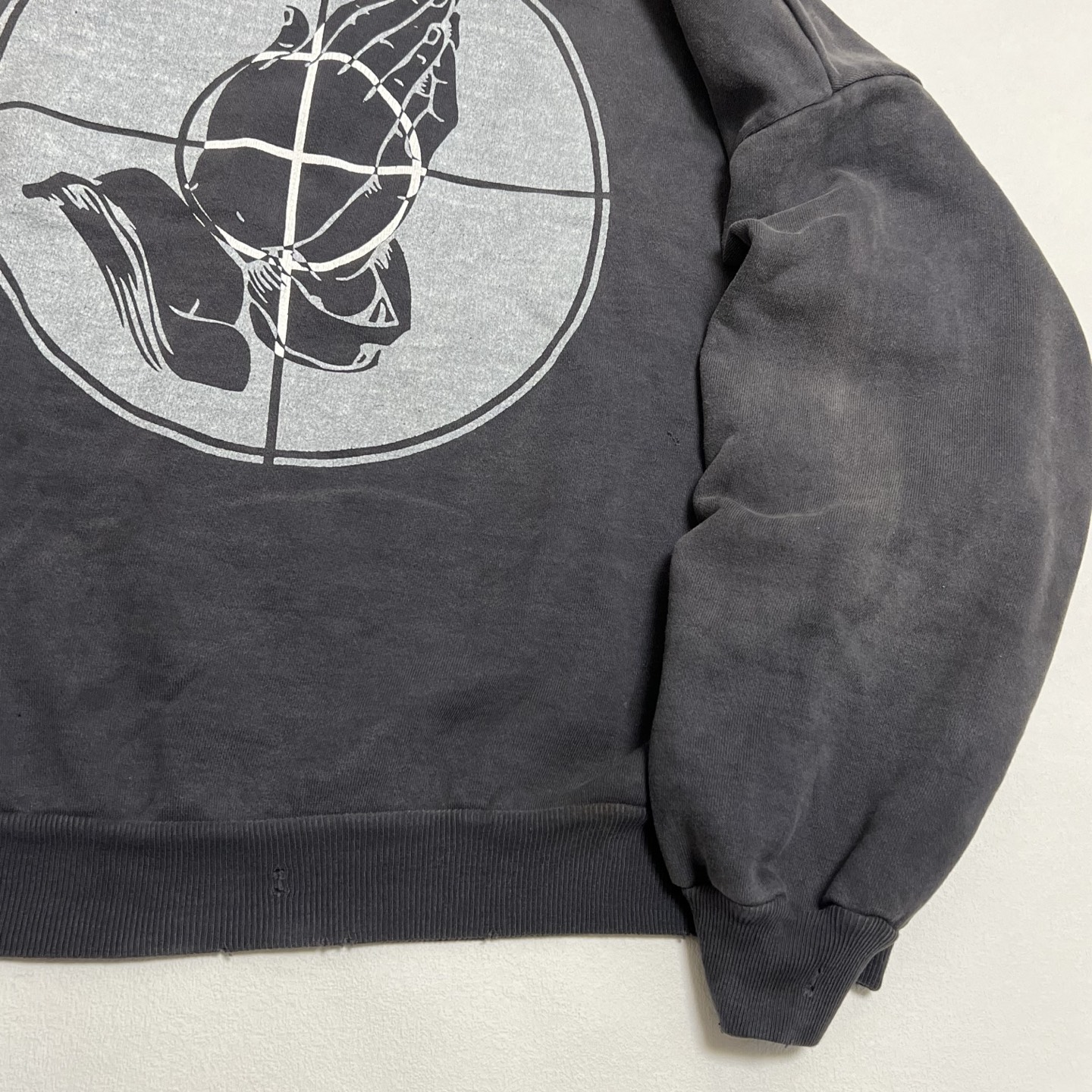 SAINT Mxxxxxx × FEAR OF GOD HOODIE  (SM-HR8-0000-C03）