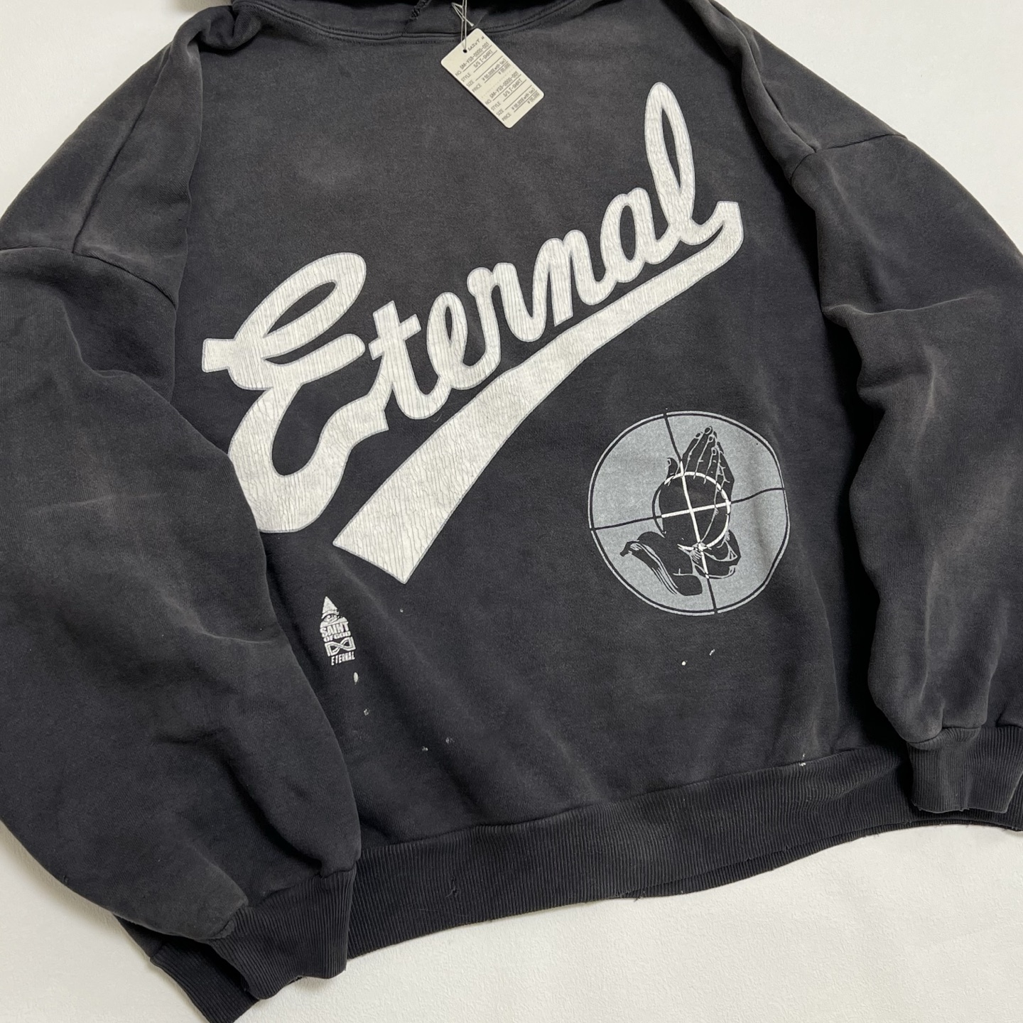 SAINT Mxxxxxx × FEAR OF GOD HOODIE  (SM-HR8-0000-C03）