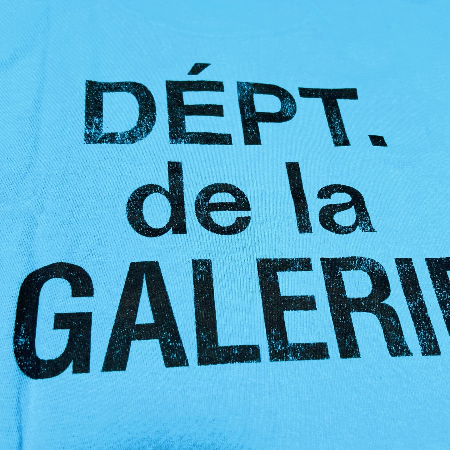 Gallery Dept. French Tee Light Teal（FT-1000-LTTL）