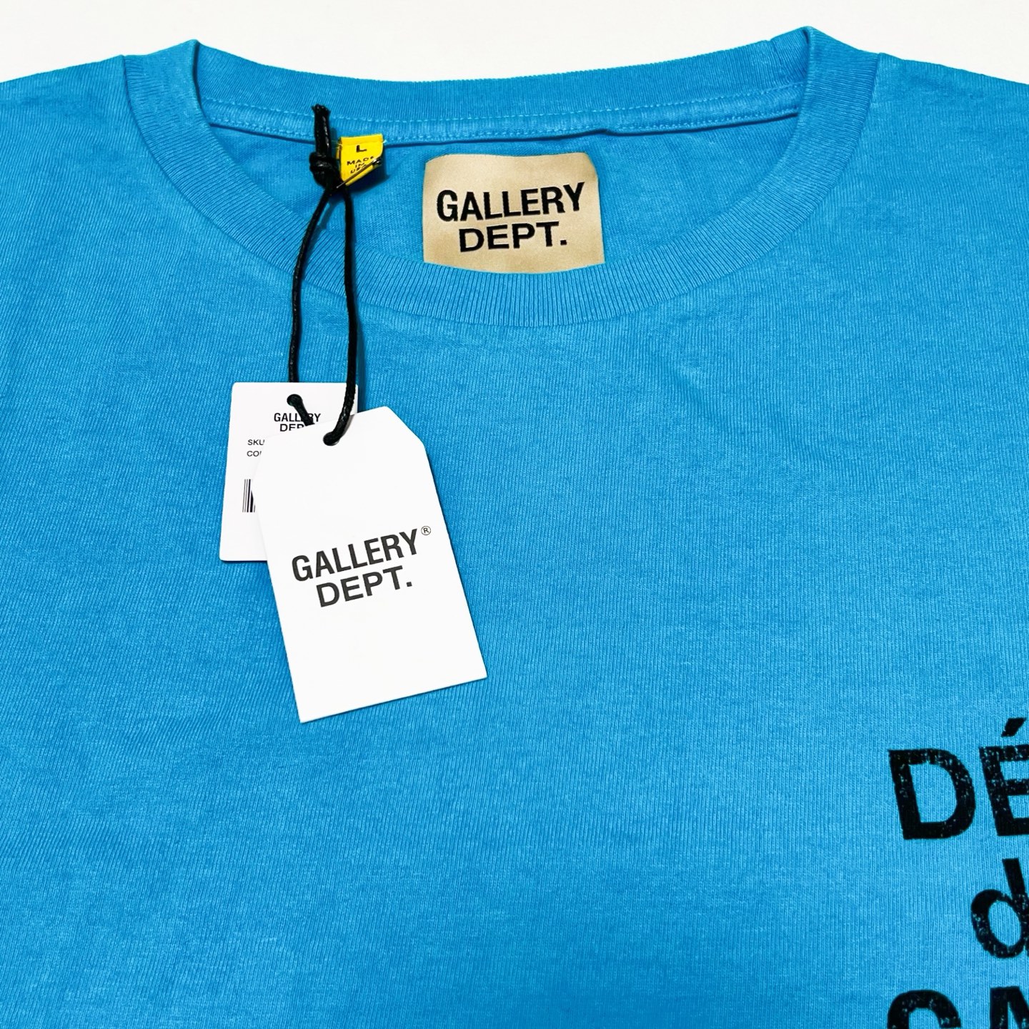 Gallery Dept. French Tee Light Teal（FT-1000-LTTL）
