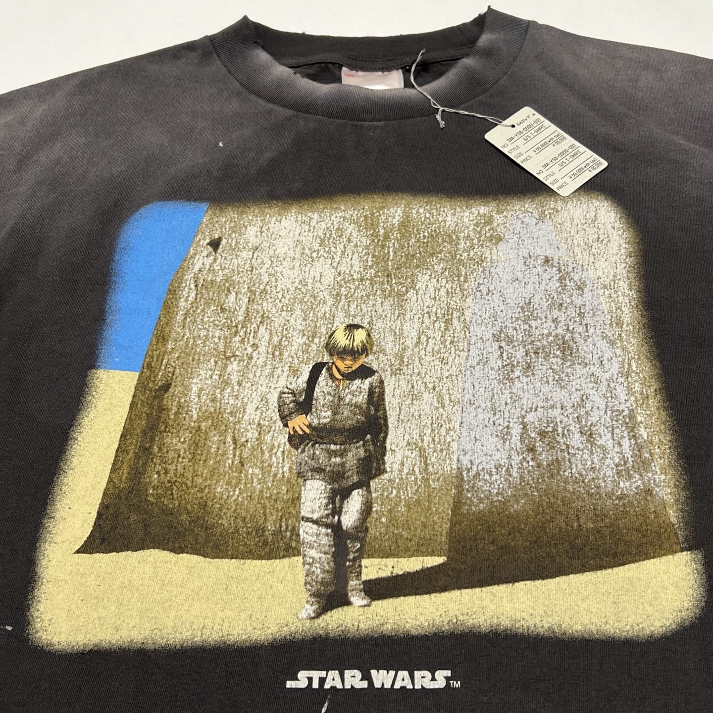 SAINT Mxxxxxx x SATR WARS SS Tee Anakin "Black"  (SM-HR8-0000-C63）