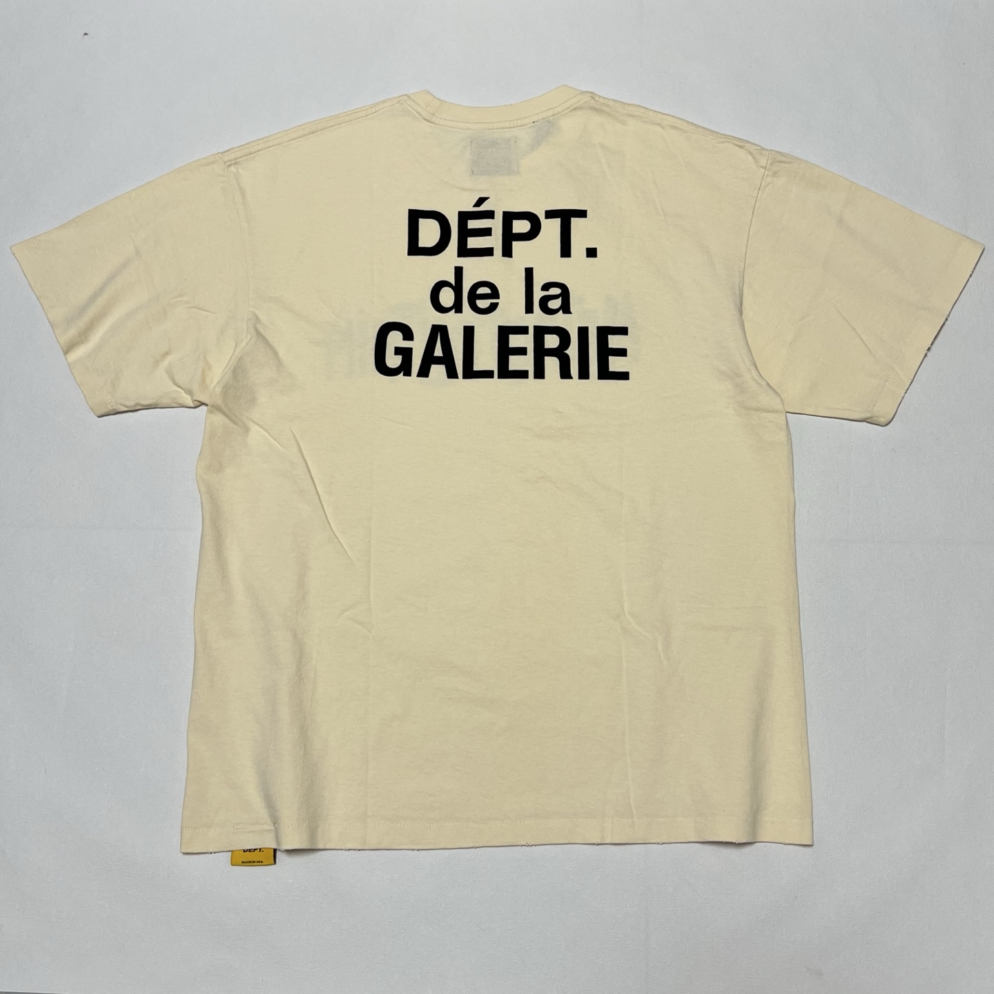 Gallery Dept. Self Title Tee 'Archival White'（ST-10081-ARCH）