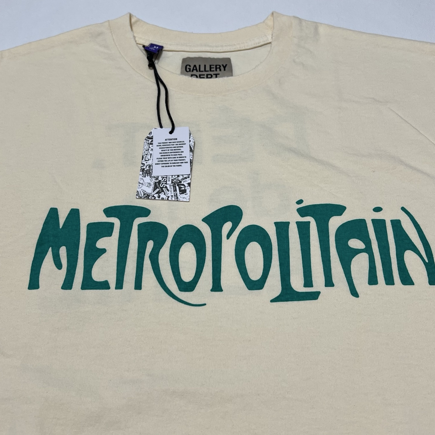 Gallery Dept. Self Title Tee 'Archival White'（ST-10081-ARCH）