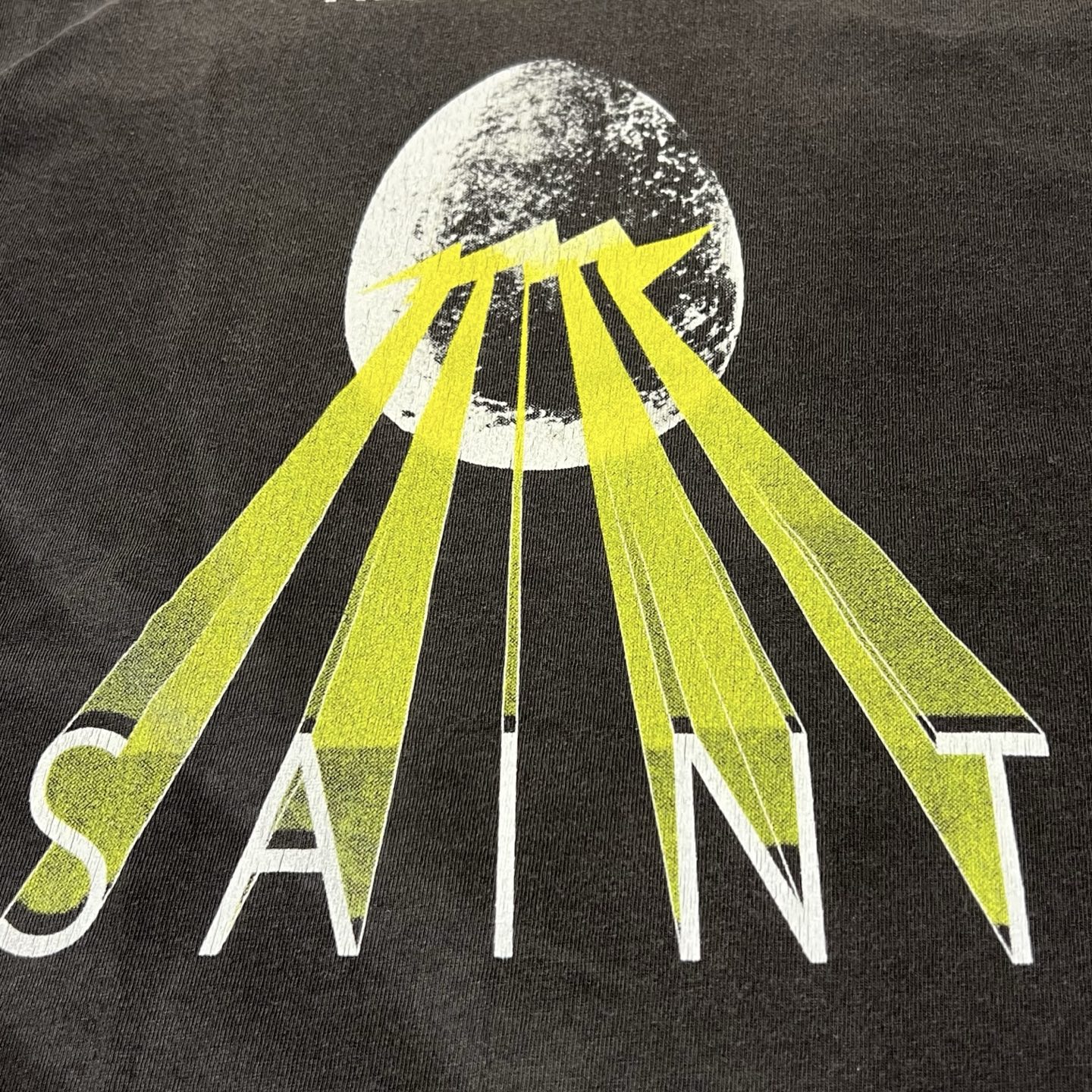 SAINT Mxxxxxx SS Tee Egg "Black"  (SM-HR8-0000-007）