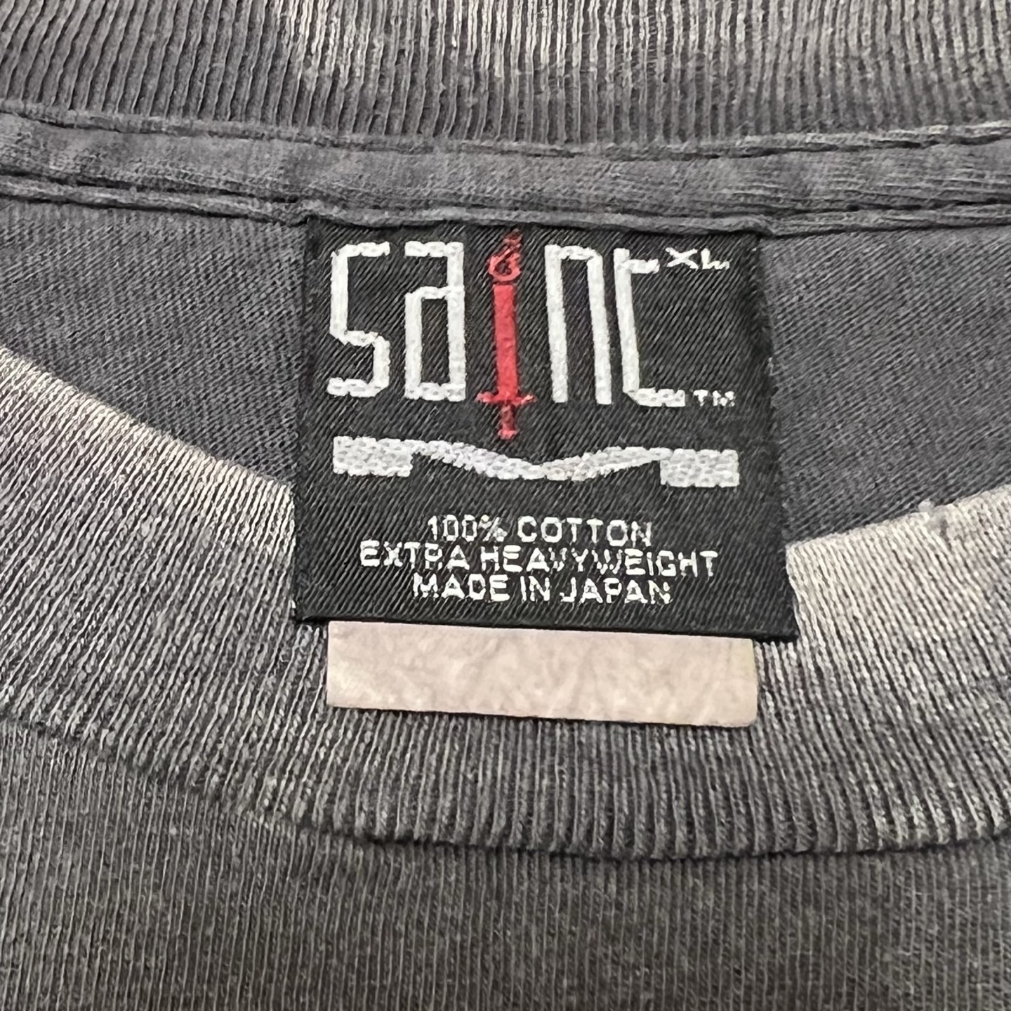 SAINT M×××××× Saint Michael DELICATE BULLSHIT SS TEE  (SM-HR8-0000-003）