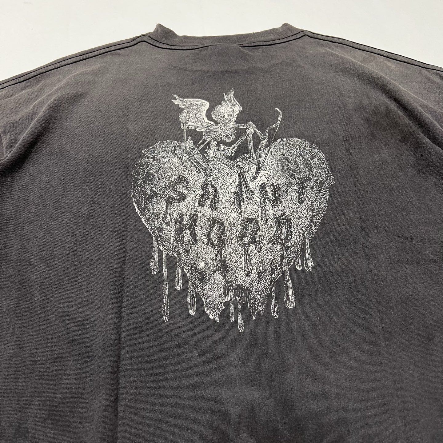 SAINT Mxxxxxx x Batman BTM_SS Tee_The Joker "Black"  (SM-HR8-0000-C53）