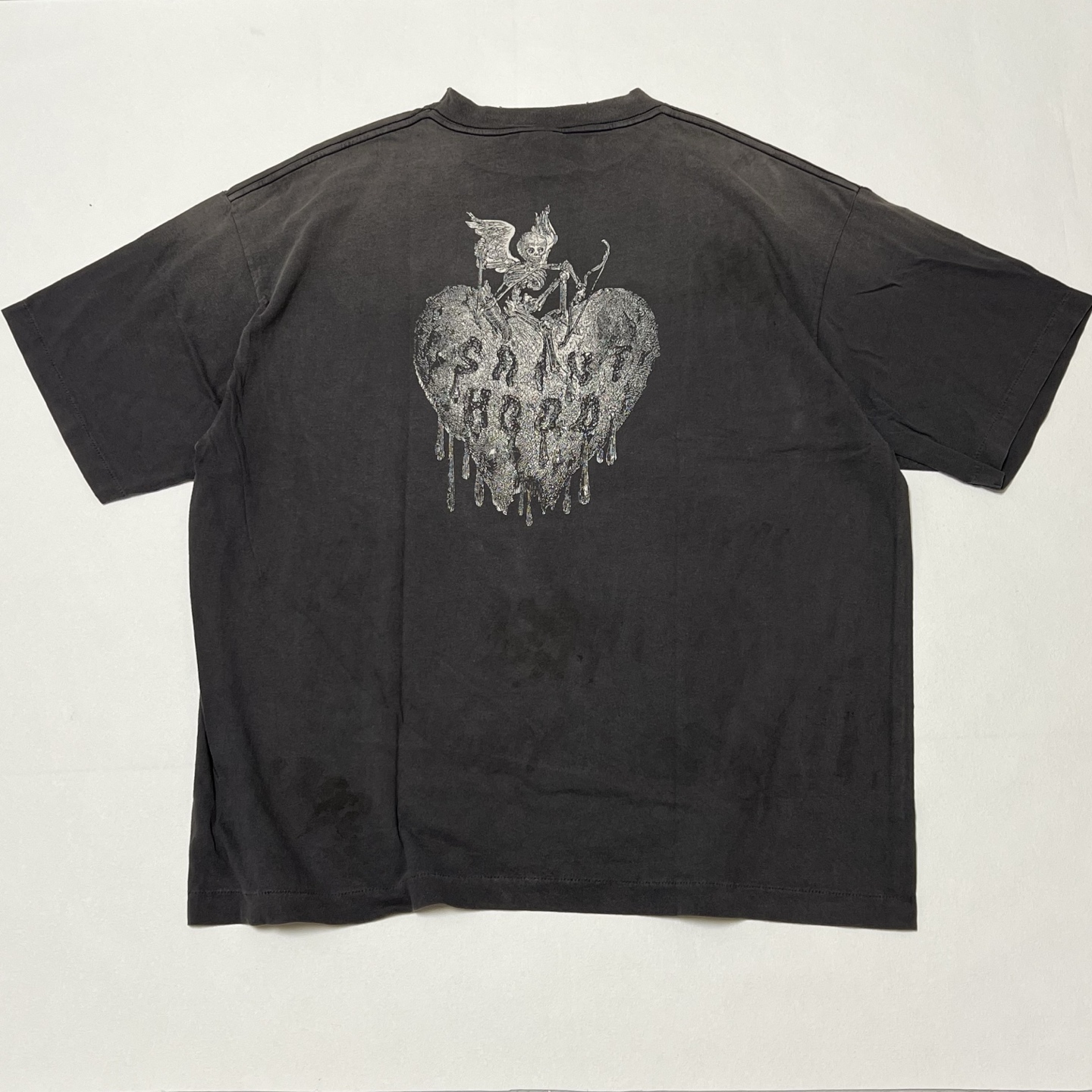 SAINT Mxxxxxx x Batman BTM_SS Tee_The Joker "Black"  (SM-HR8-0000-C53）
