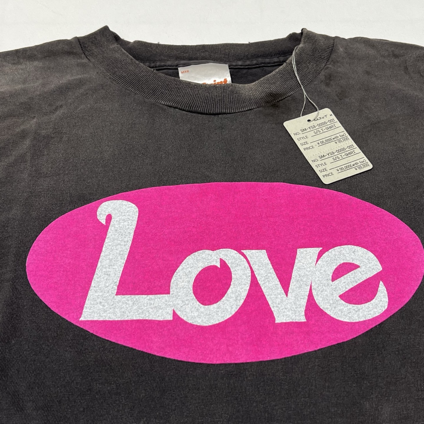 SAINT Mxxxxxx S/S TEE LOVE (SM-HR8-0000-012）