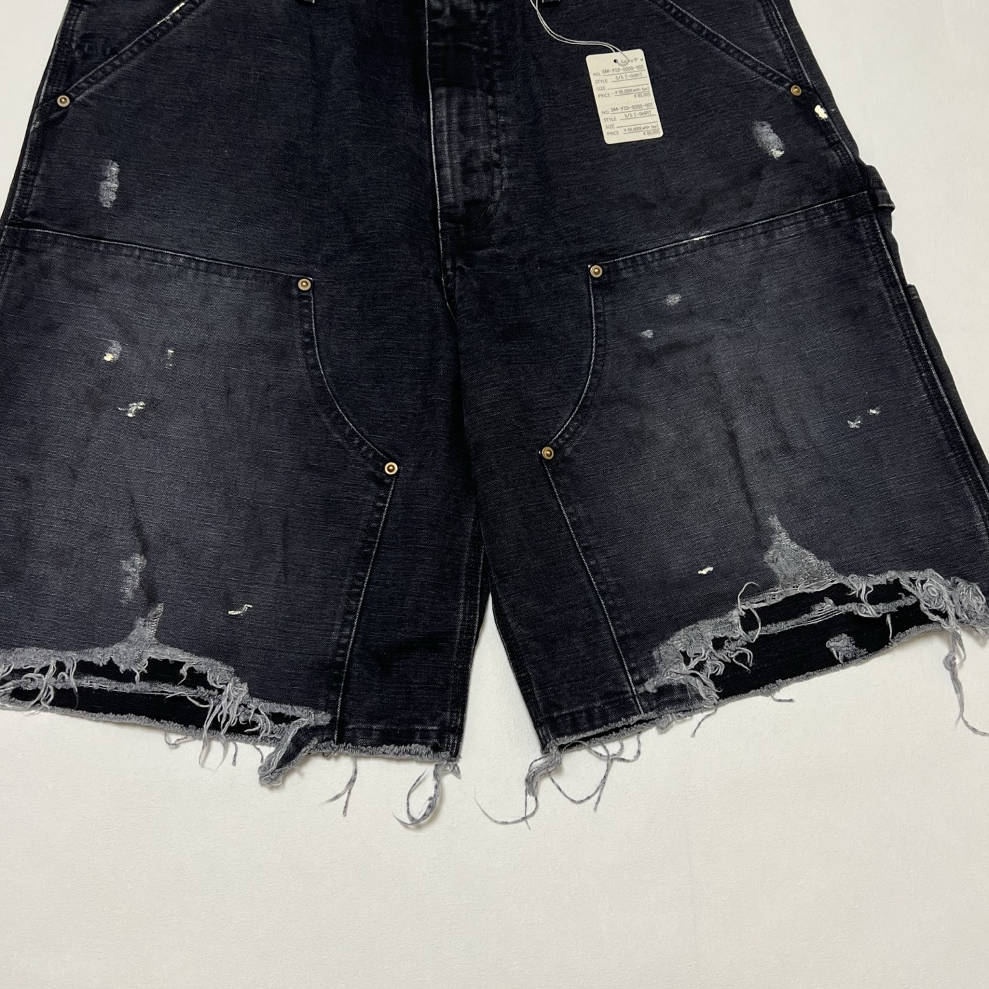 SAINT MICHAEL DOUBLE KNEE SHORTS  (SM-HR8-0000-073）