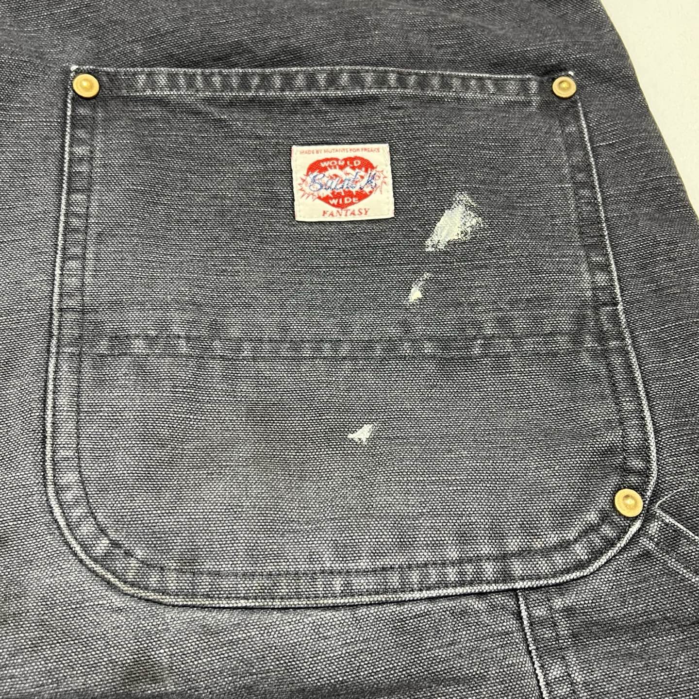 SAINT MICHAEL DOUBLE KNEE SHORTS  (SM-HR8-0000-073）