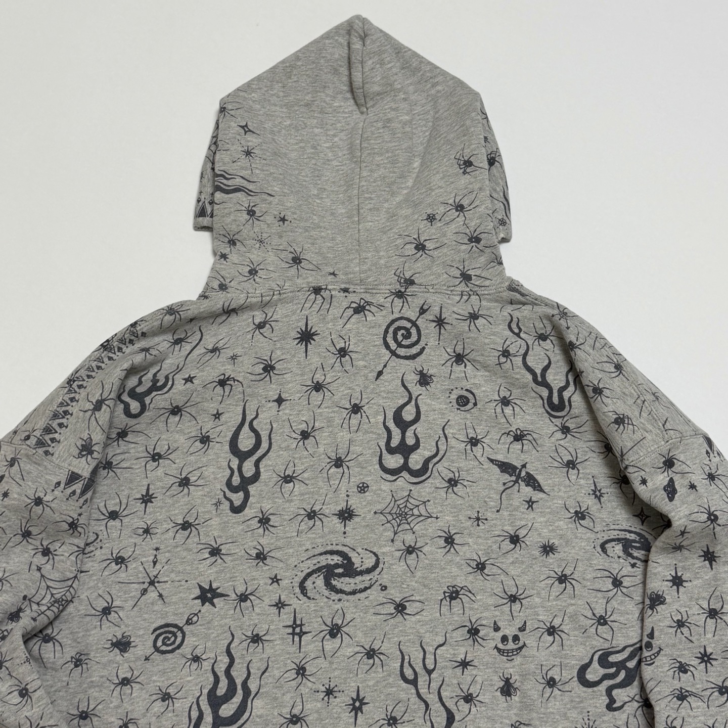 SAINT MICHAEL DW_HOODIE / Dr.Woo / GRAY（SM-HR8-0000-C42）