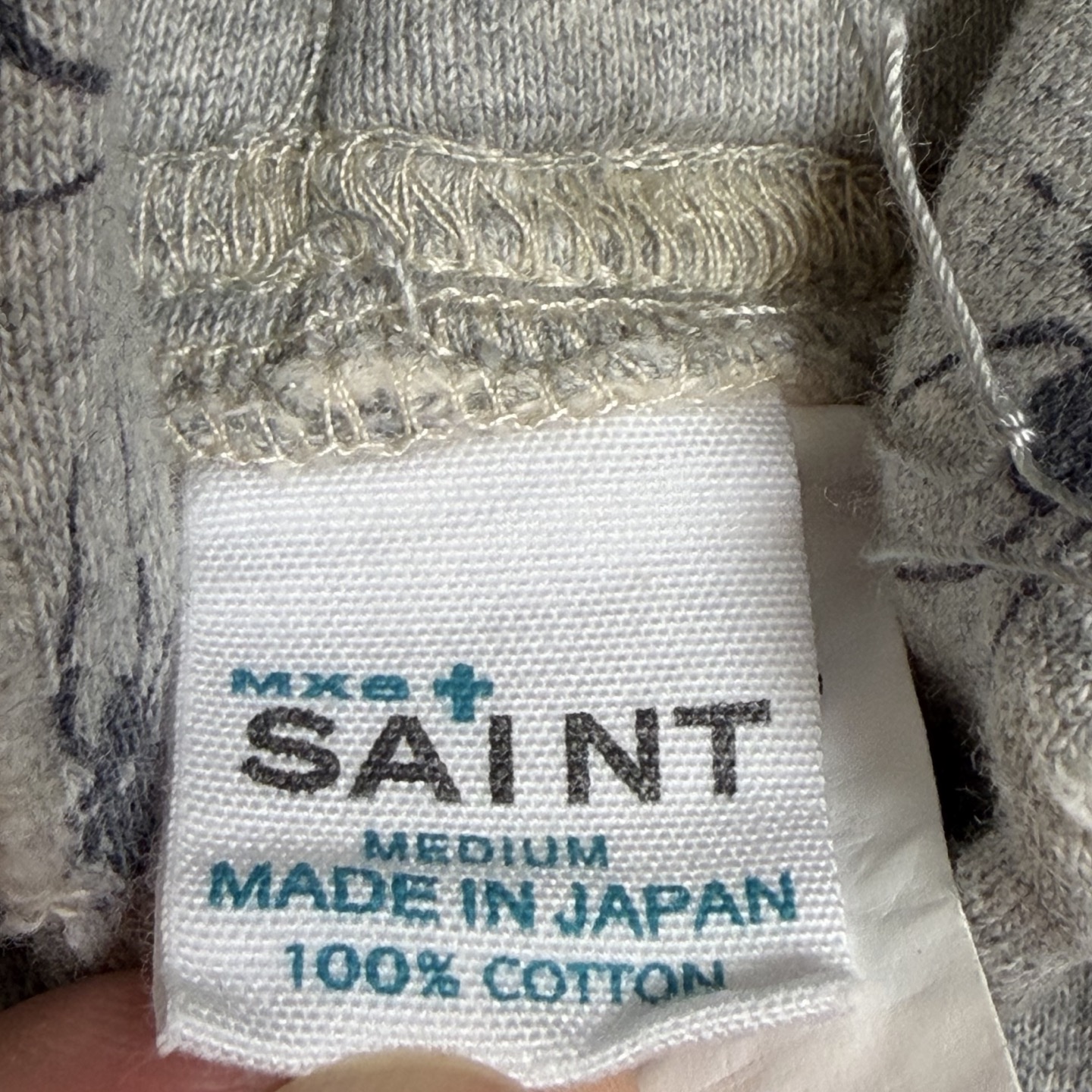 SAINT MICHAEL DW_HOODIE / Dr.Woo / GRAY（SM-HR8-0000-C42）