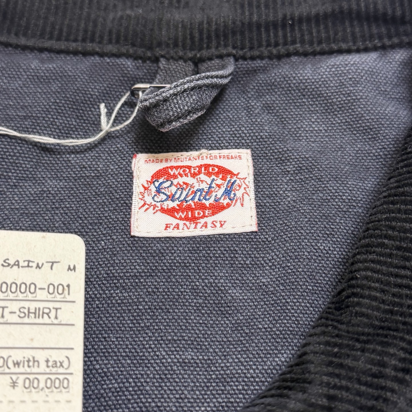 SAINT Mxxxxxx DETROIT JACKET/DRUG/BLACK（SM-HR8-0000-063）