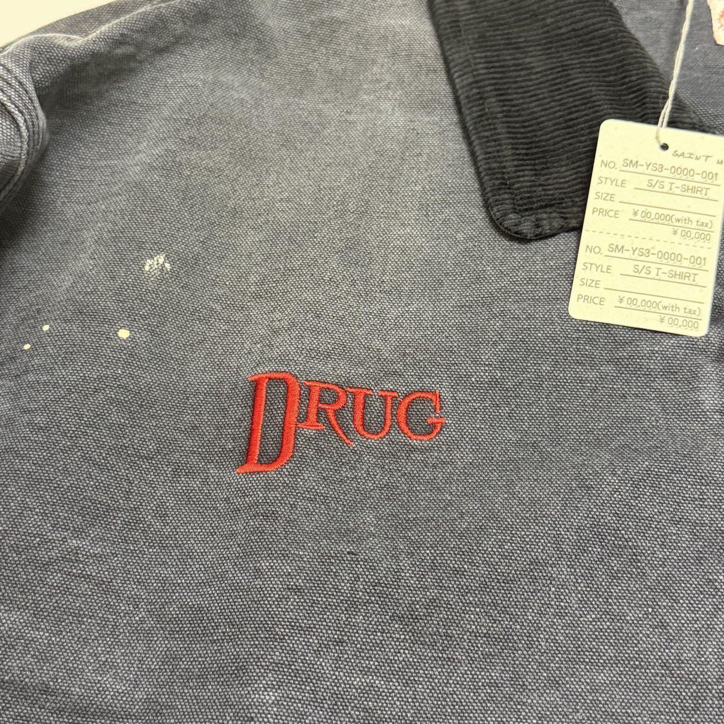 SAINT Mxxxxxx DETROIT JACKET/DRUG/BLACK（SM-HR8-0000-063）